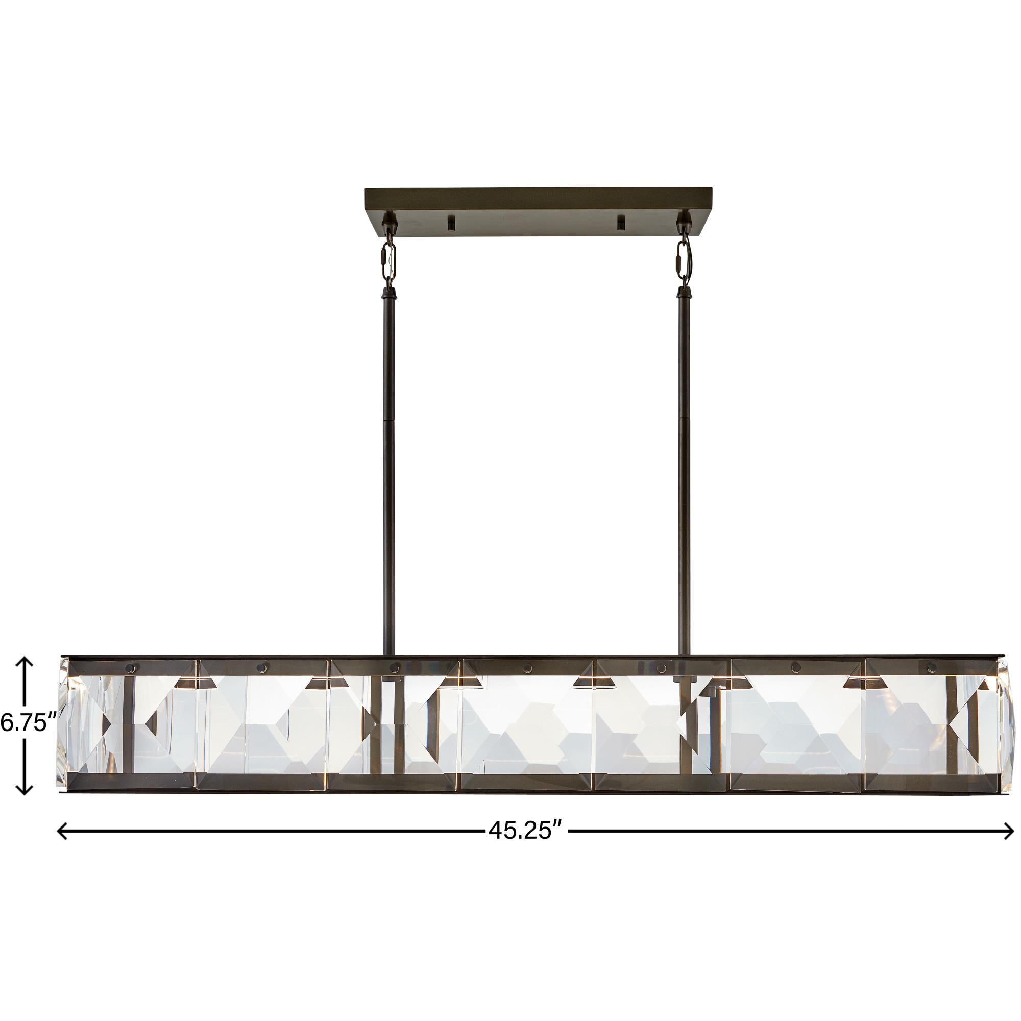 Fredrick Ramond Jolie 45 Inch LED Linear Suspension Light