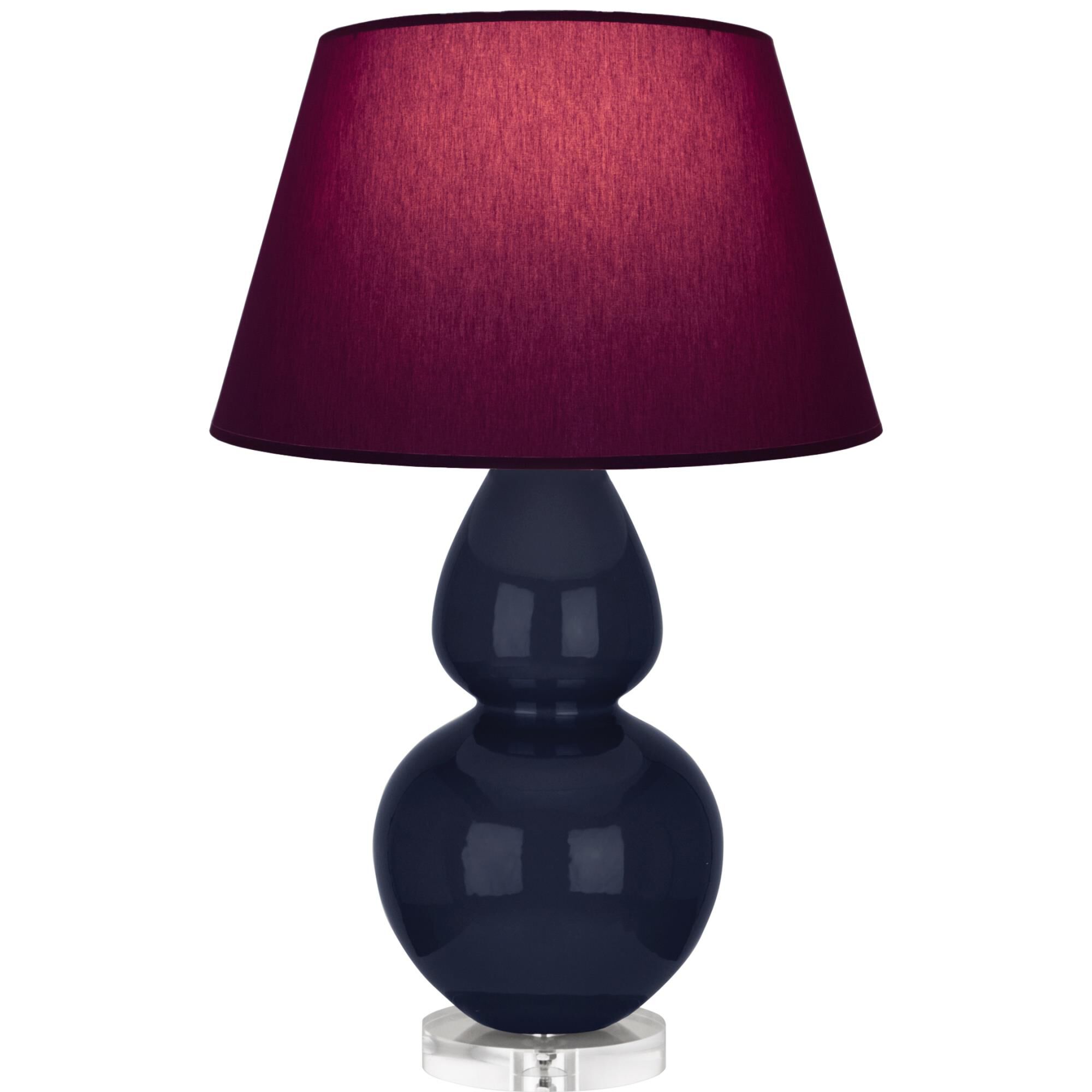 Double Gourd 31 Inch Table Lamp by Robert Abbey