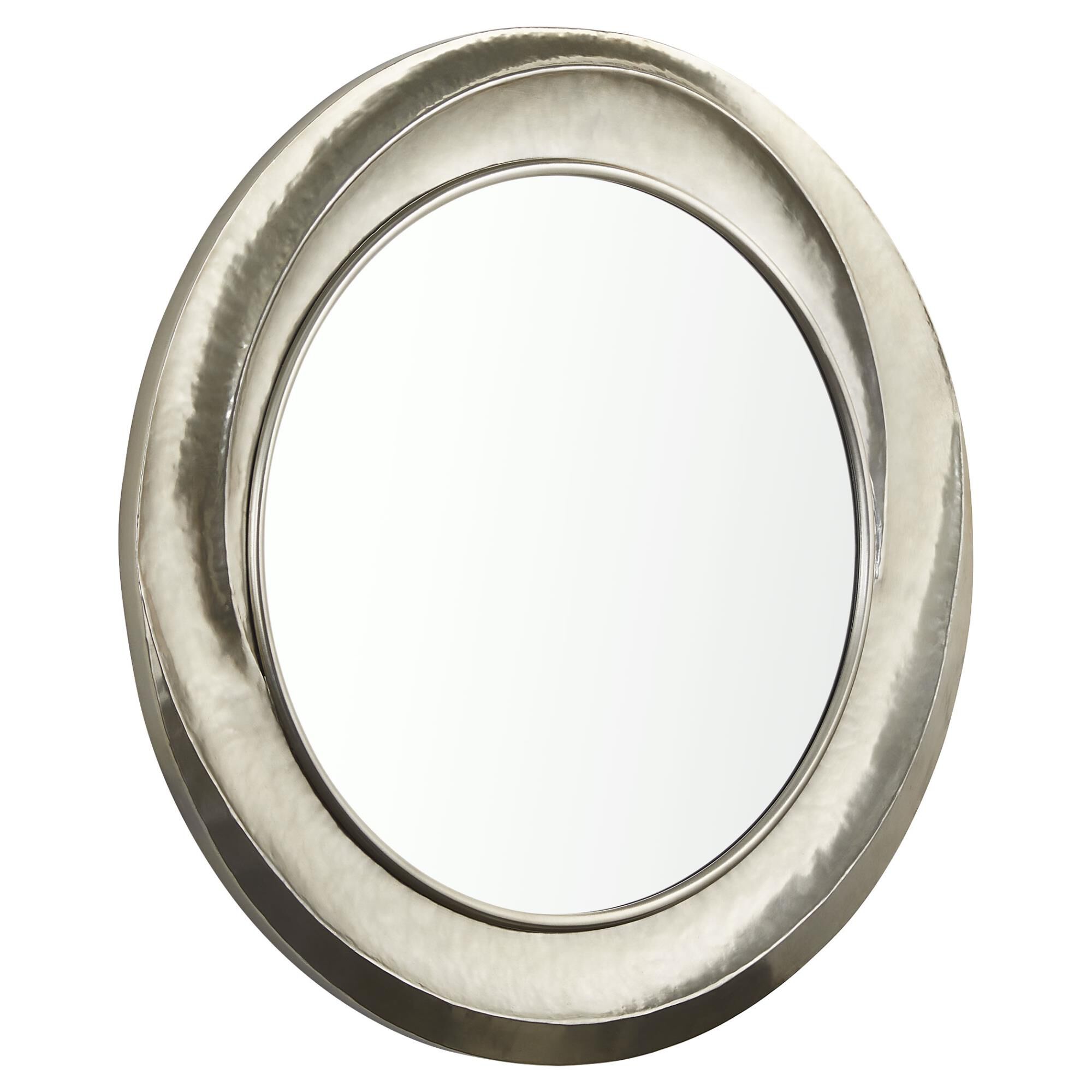 Lorraine Mirror | Nickel Decorative Mirrors by Cyan Designs
