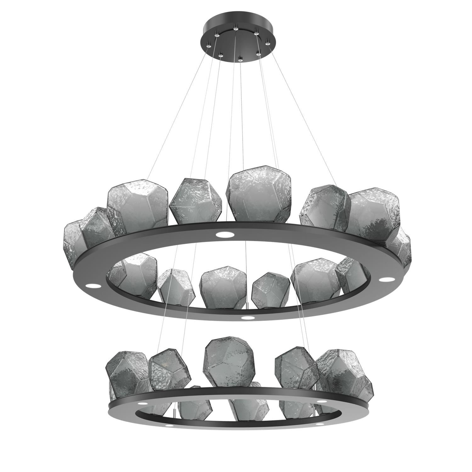Gem 48 Inch 36 Light LED Chandelier by Hammerton Studio