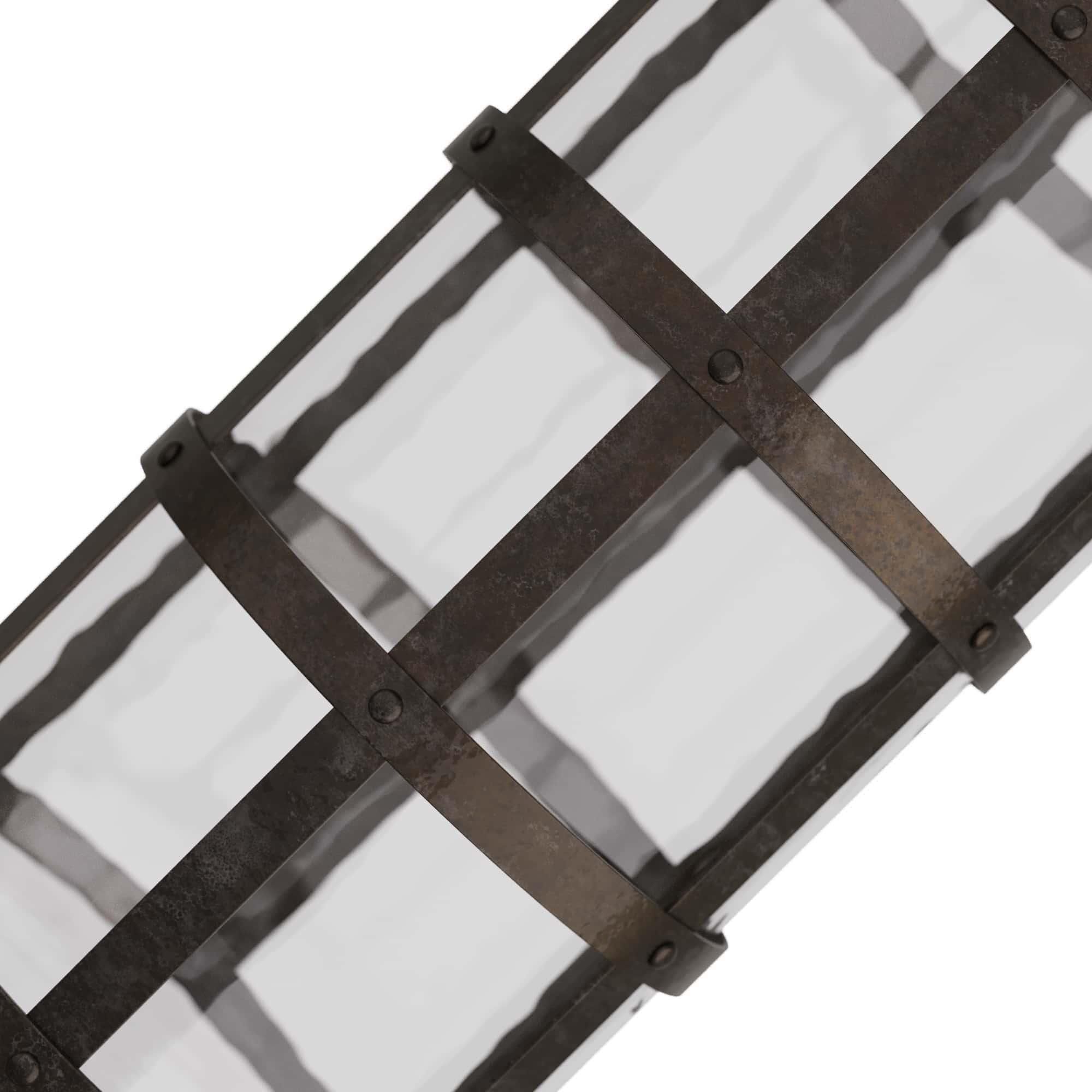 Shown in Blackened Iron finish