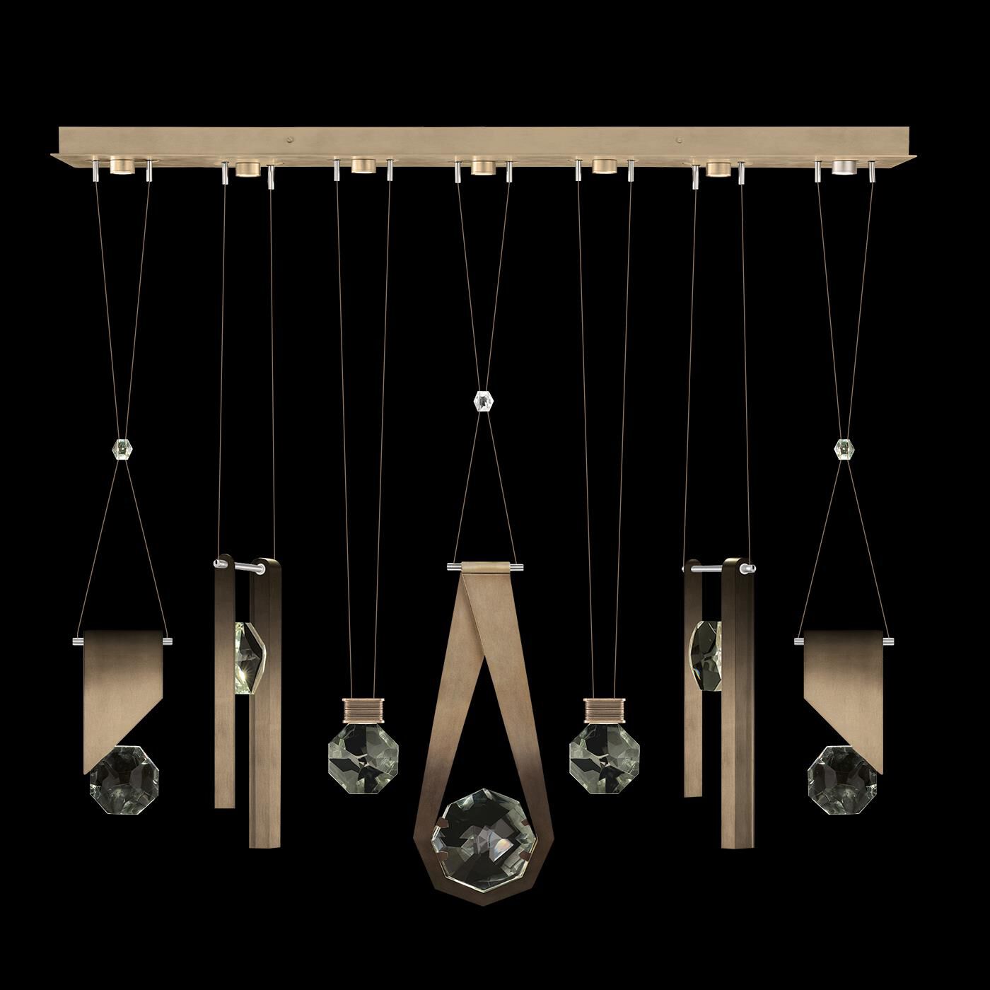 Aria 60 Inch Linear Suspension Light by Fine Art Handcrafted Lighting