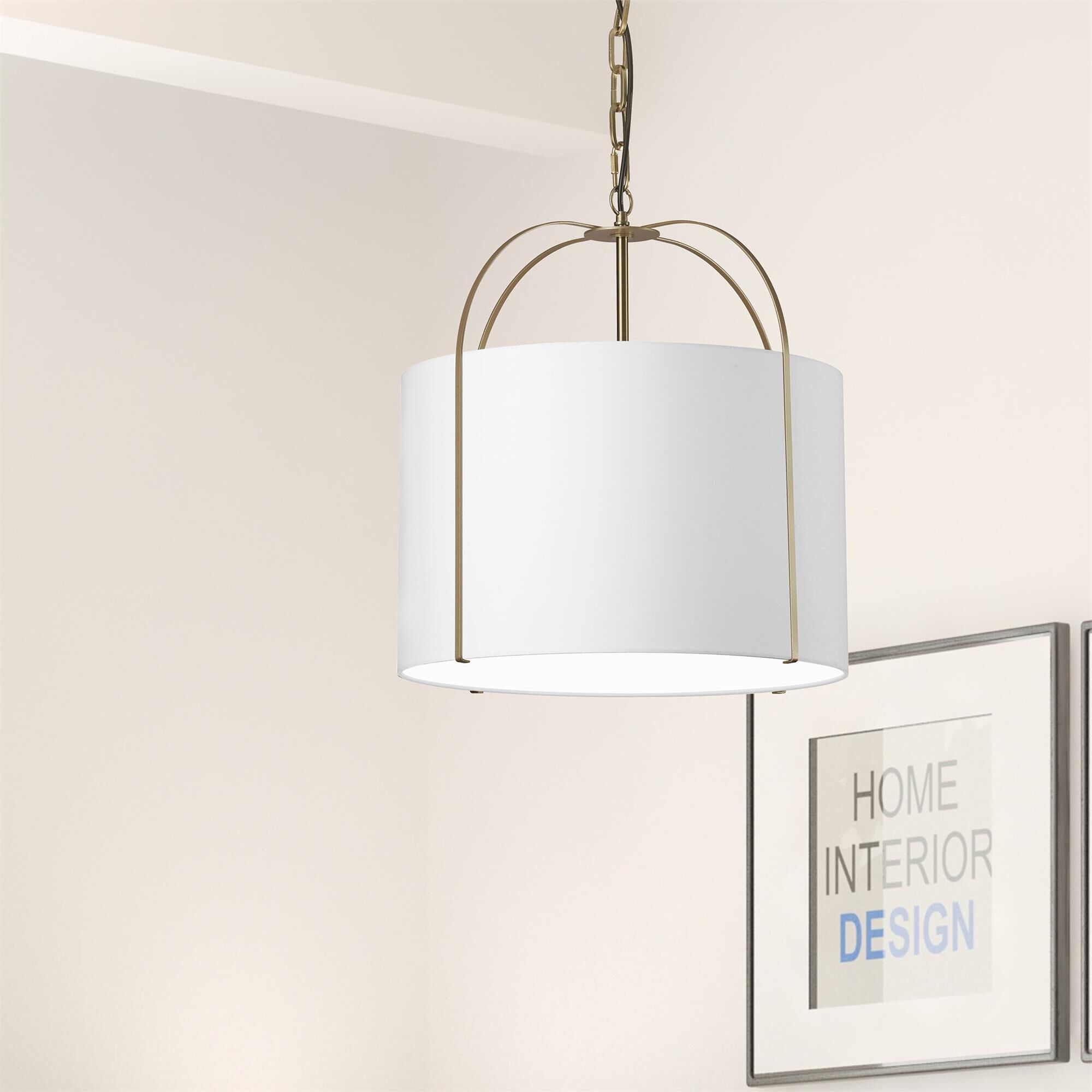 Dainolite Quincy 18 Inch Large Pendant