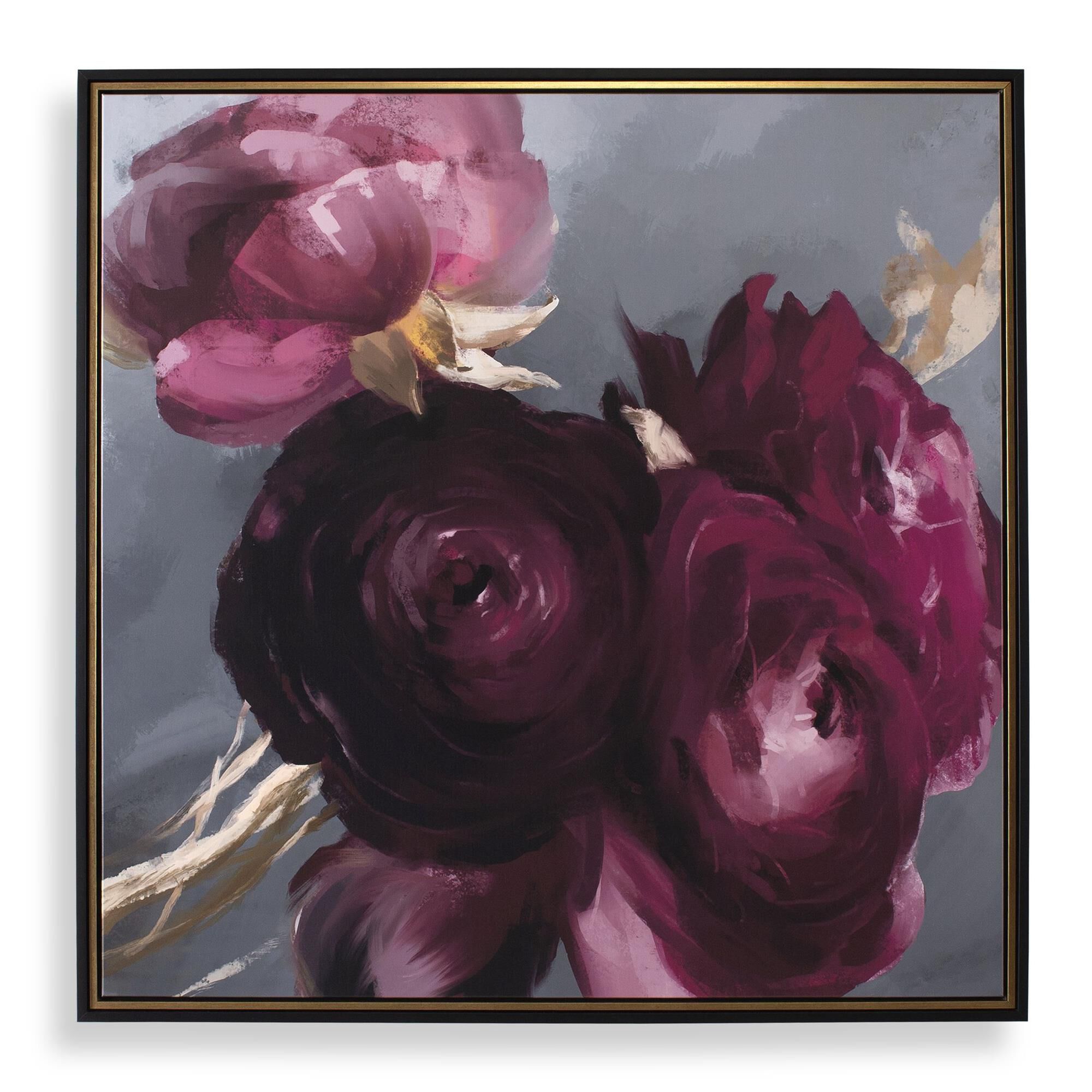 Plum Ranculus 51 Inch Painting by Uttermost