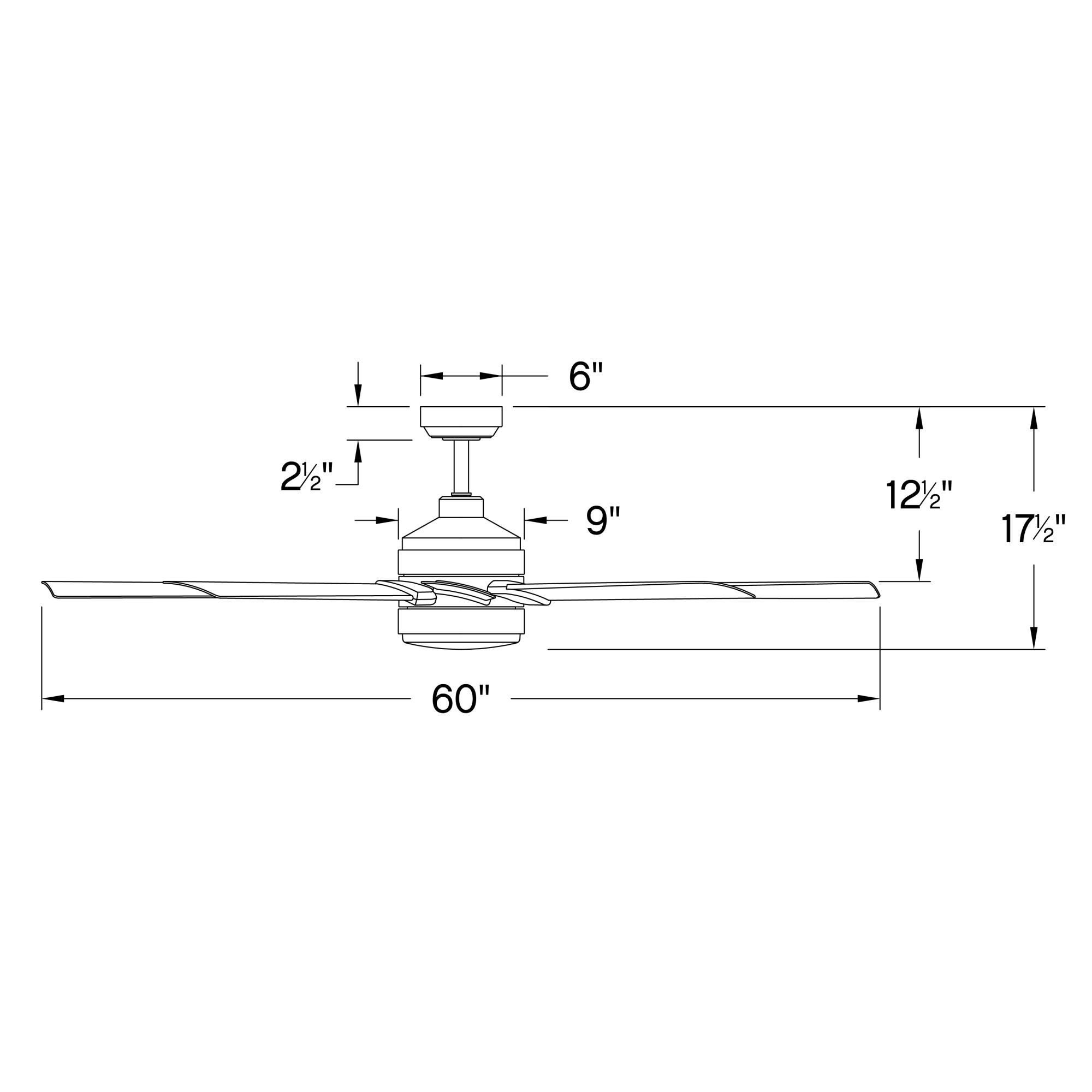 Turbine Ceiling Fan by Hinkley Fans