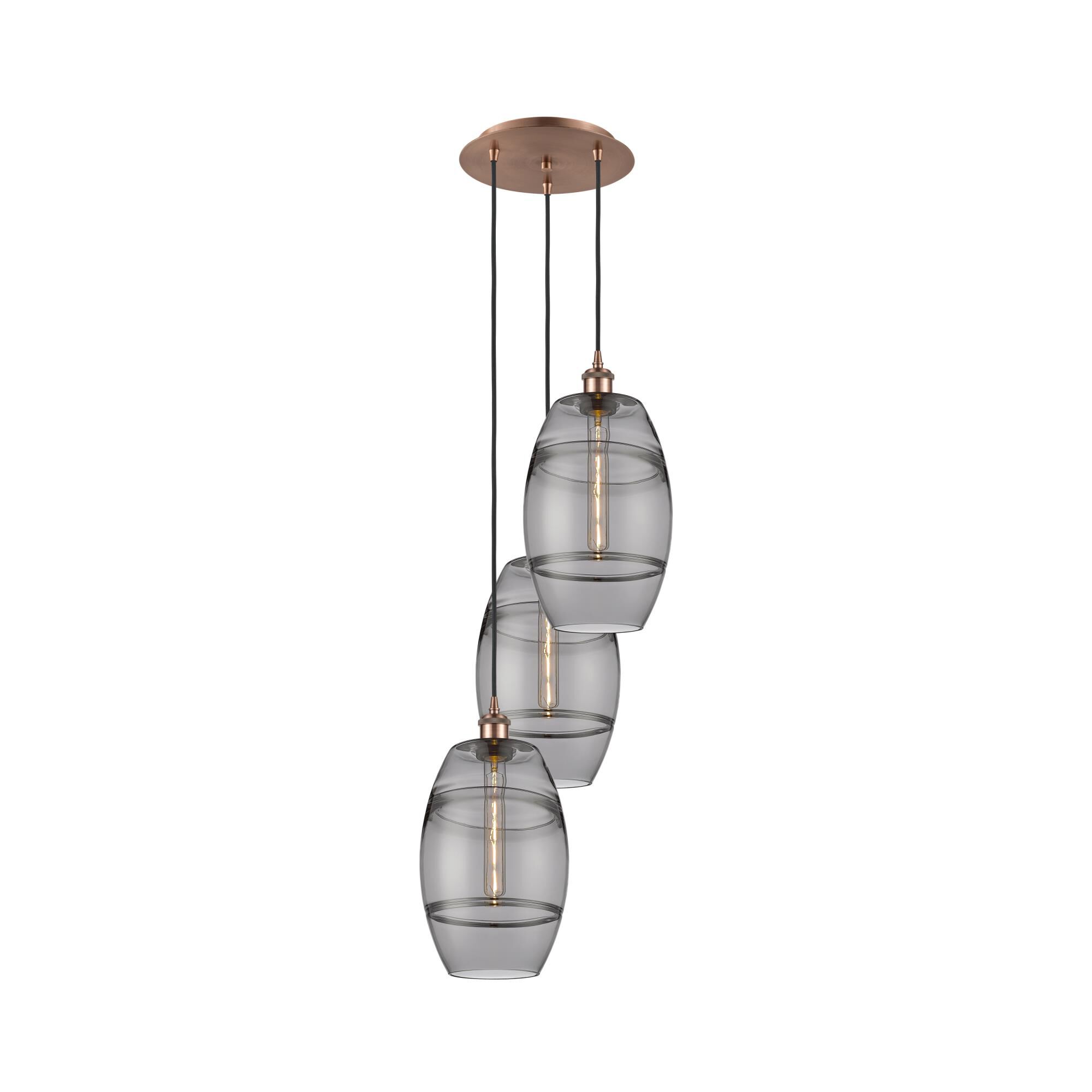 Bruno Marashlian Vaz 15 Inch Multi Light Pendant by Innovations Lighting