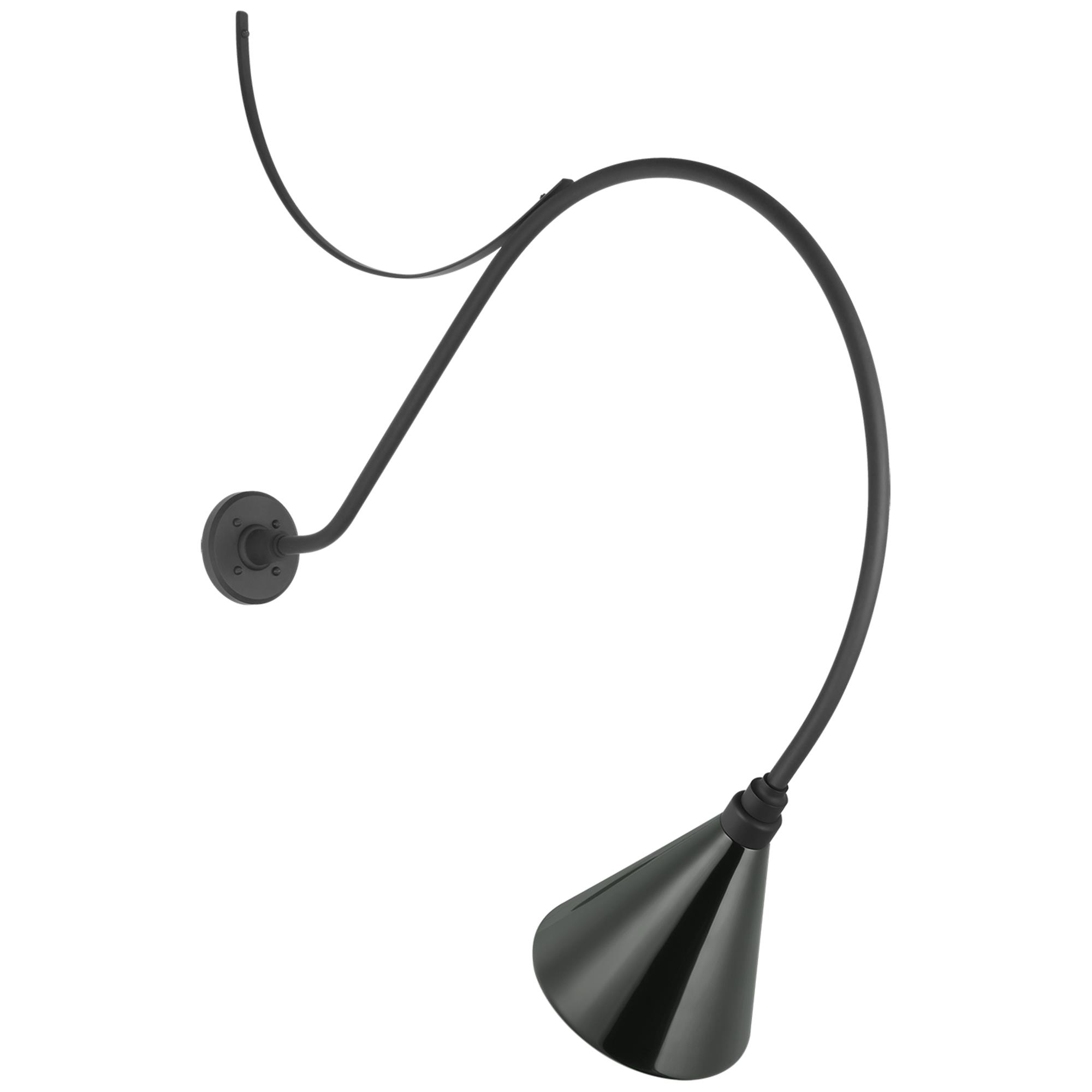 Shown in Matte Black finish and Green shade