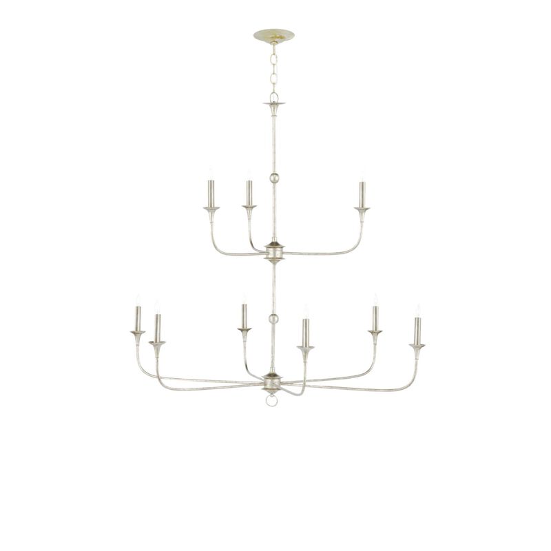 Nottaway Large Chandelier by Currey & Company