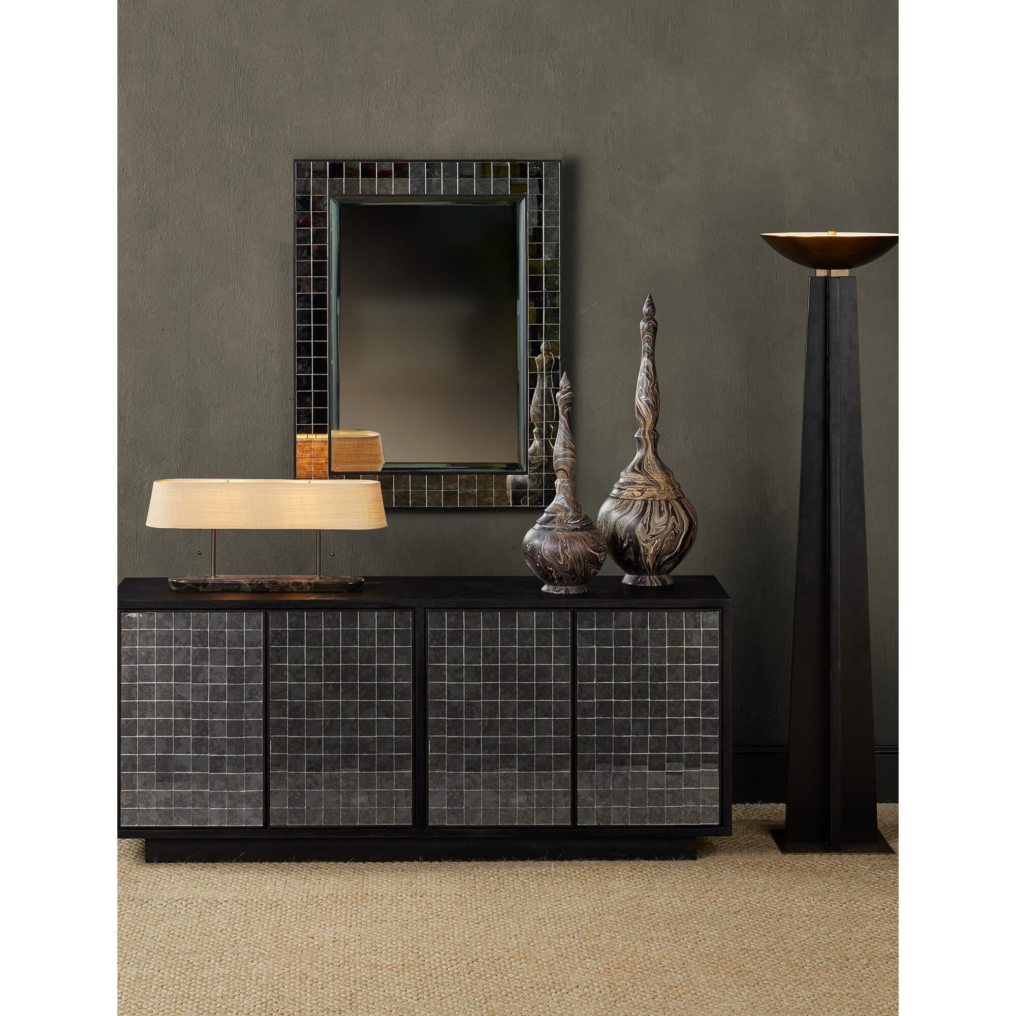 Museum 13 Inch Desk Lamp by Currey and Company