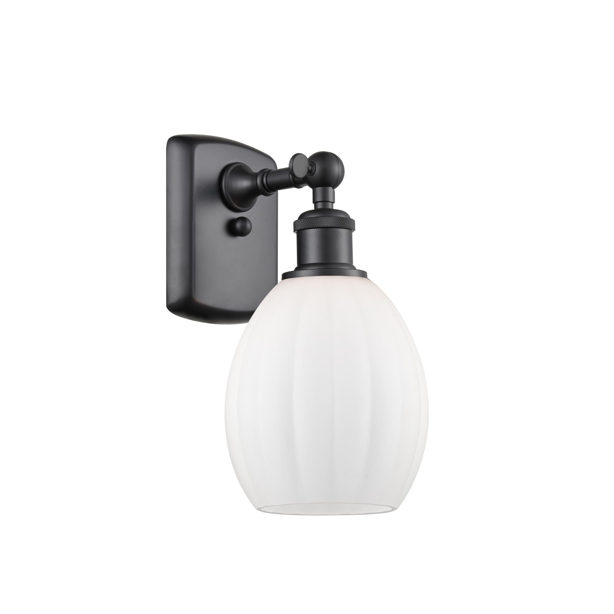 Shown in Matte Black finish and Matte White - Sphere glass
