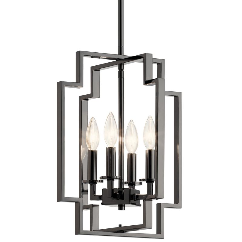 Downtown Deco 12 Inch Cage Pendant by Kichler