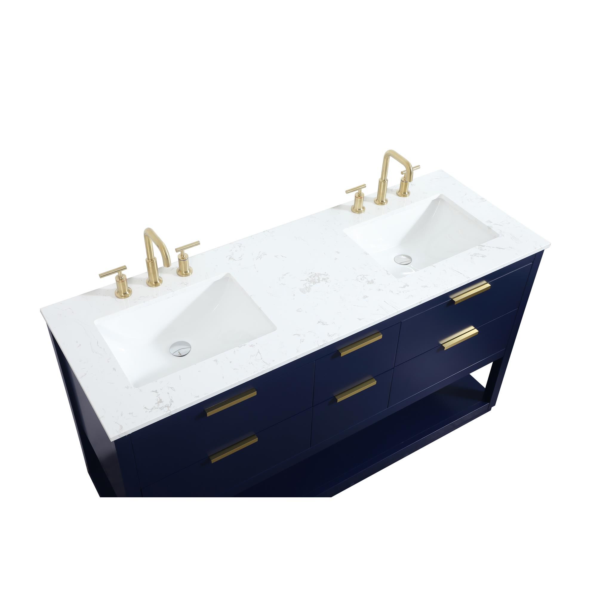 Larkin 60 Inch Bath Vanity by Elegant Decor