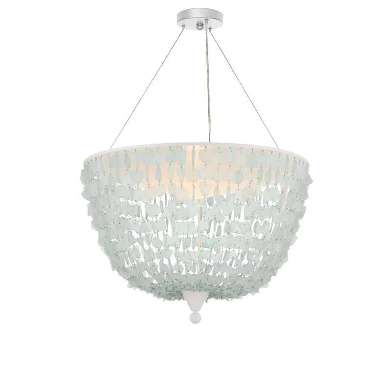 Thalassa 30 Inch Large Pendant by Currey and Company