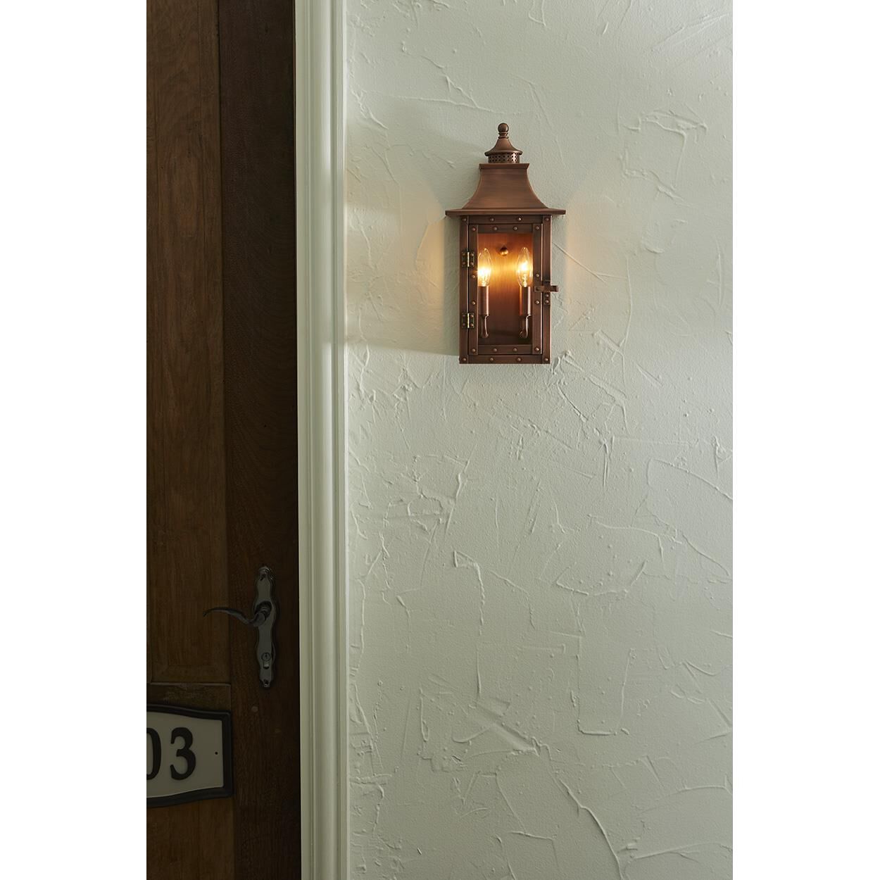 St. Charles 16 Inch Tall 2 Light Outdoor Wall Light by Acclaim Lighting