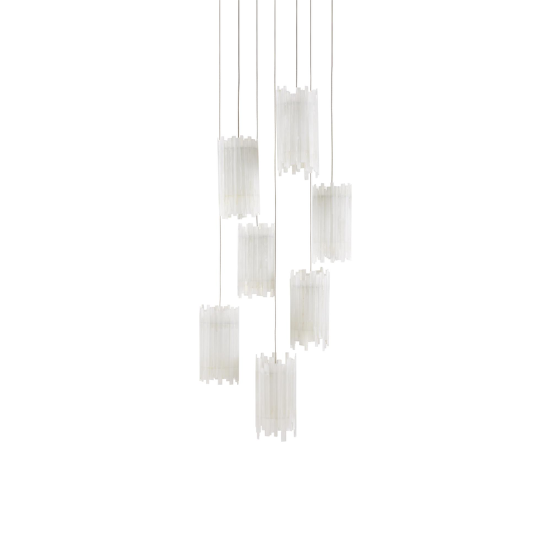 Escenia 7 Light Multi Light Pendant by Currey & Company