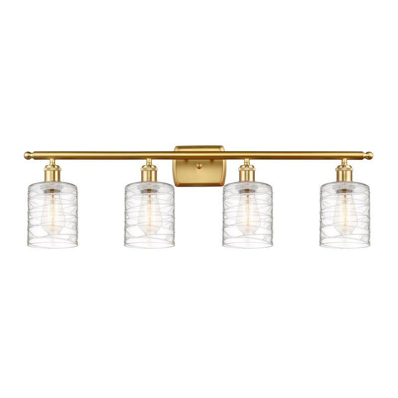 Bruno Marashlian Cobbleskill 36 Inch 4 Light Bath Vanity Light by Innovations Lighting