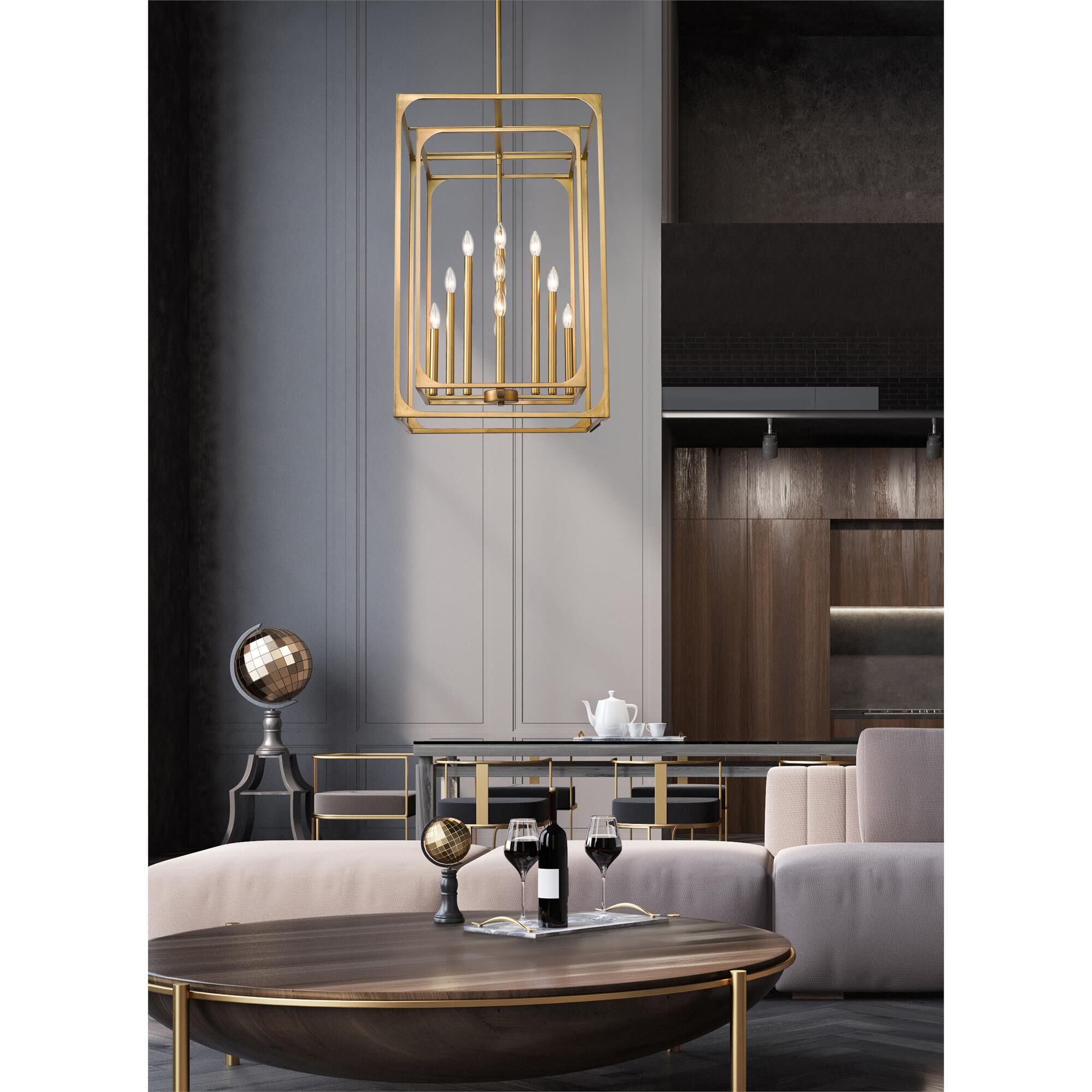 Easton 20 Inch 12 Light Mini Chandelier by Z-Lite