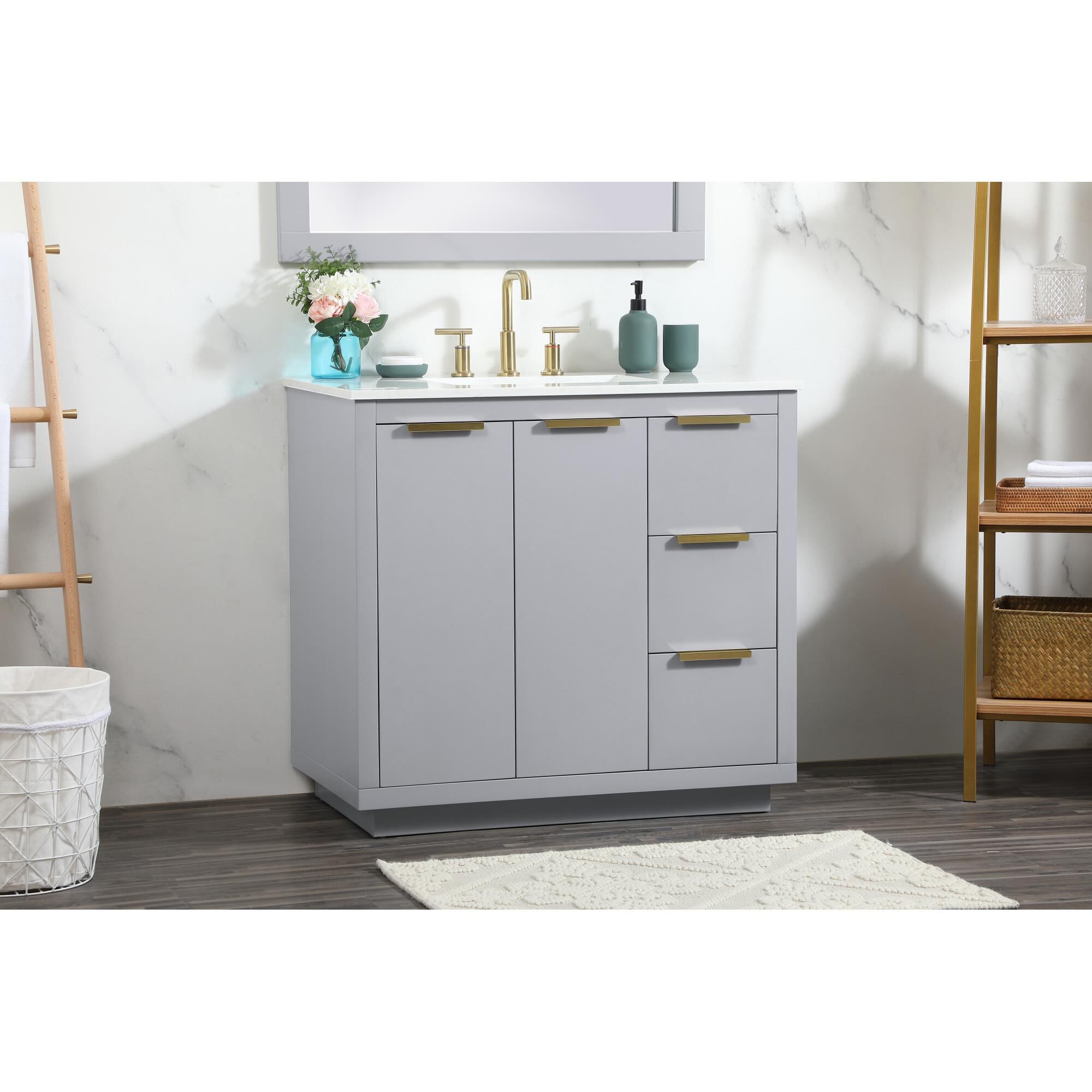 Blake 36 Inch Bath Vanity by Elegant Decor