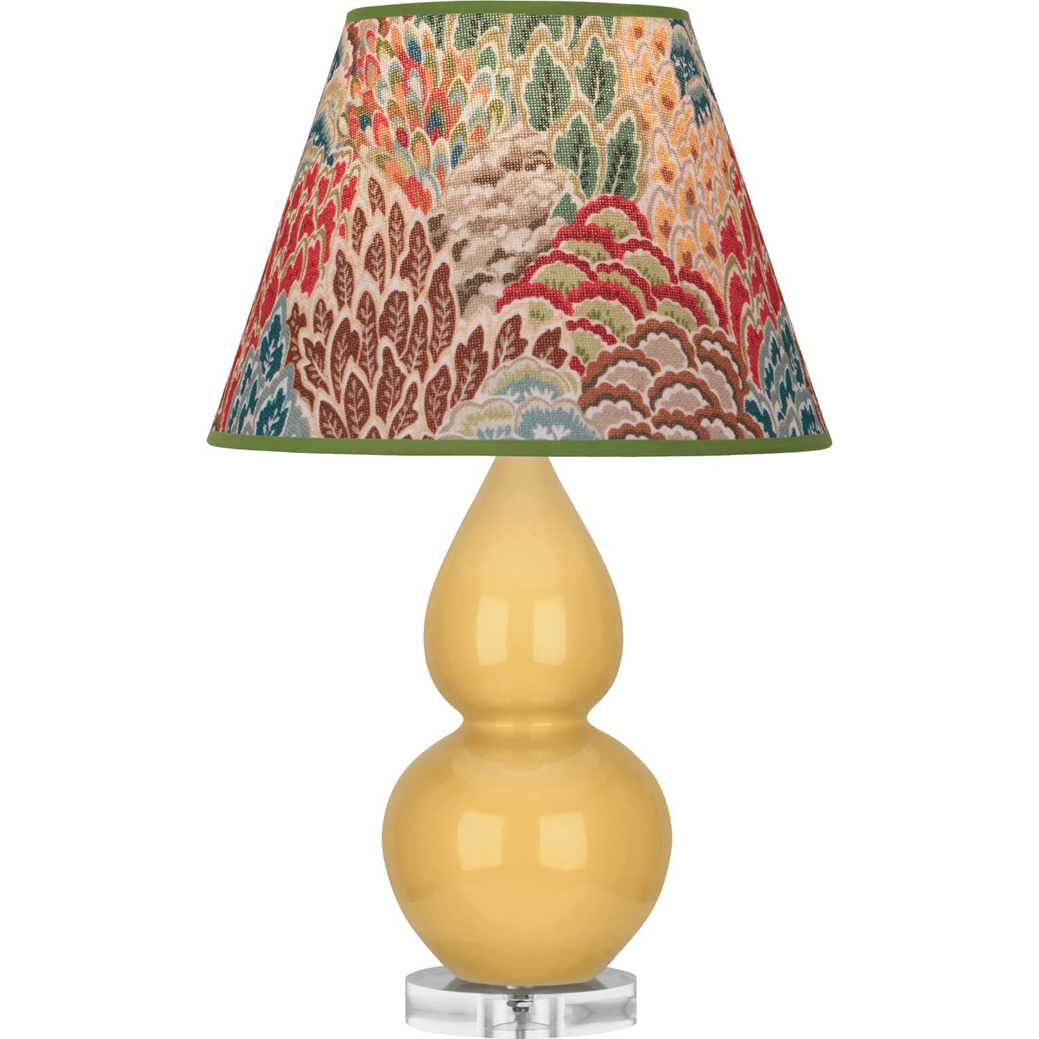 Small Double Gourd 23 Inch Table Lamp by Robert Abbey