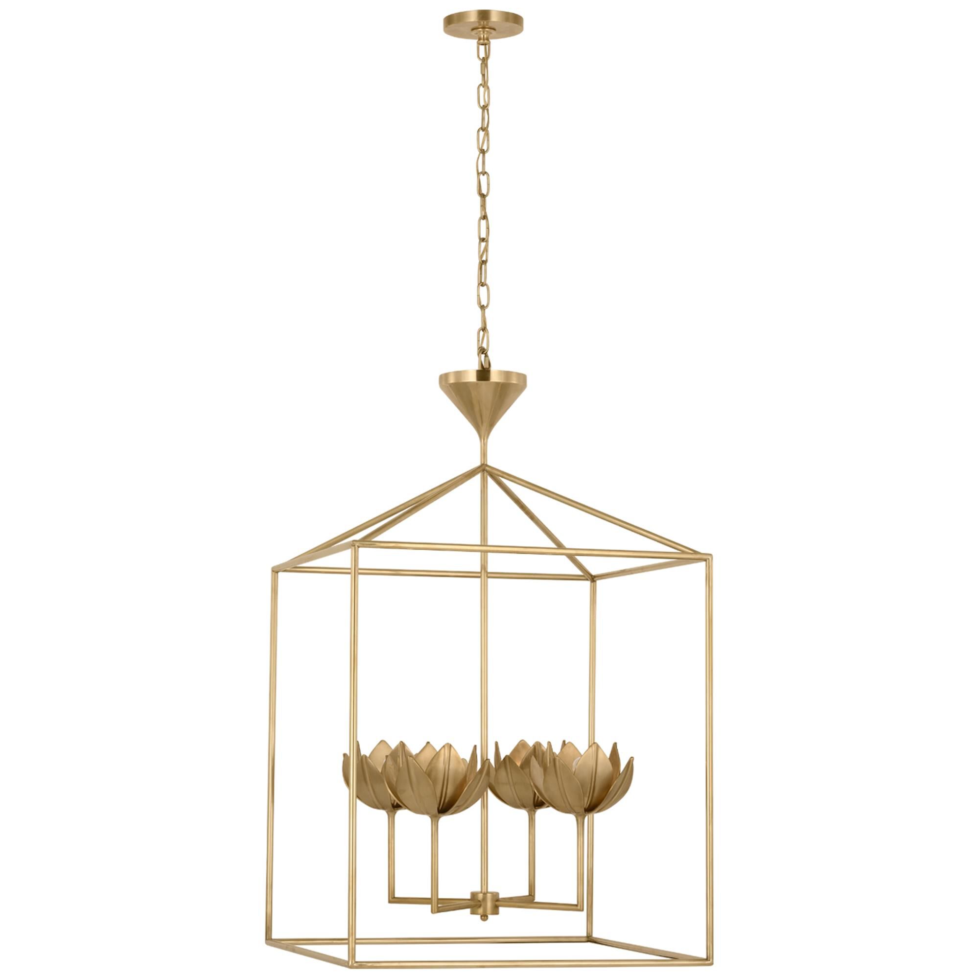 Shown in Antique-Burnished Brass finish