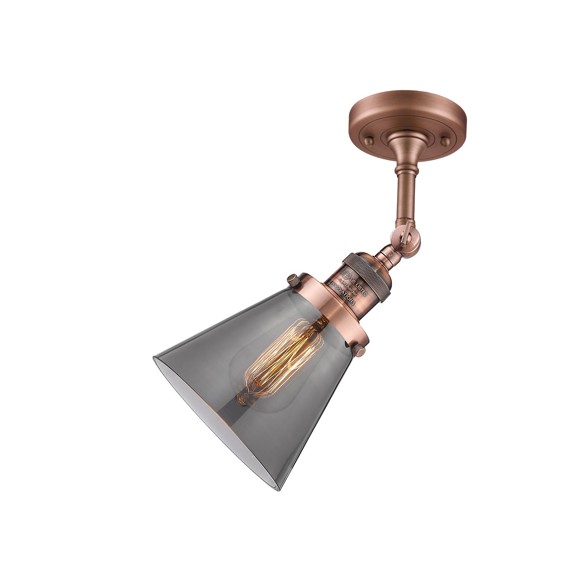 Bruno Marashlian Small Cone 10 Inch Wall Sconce by Innovations Lighting