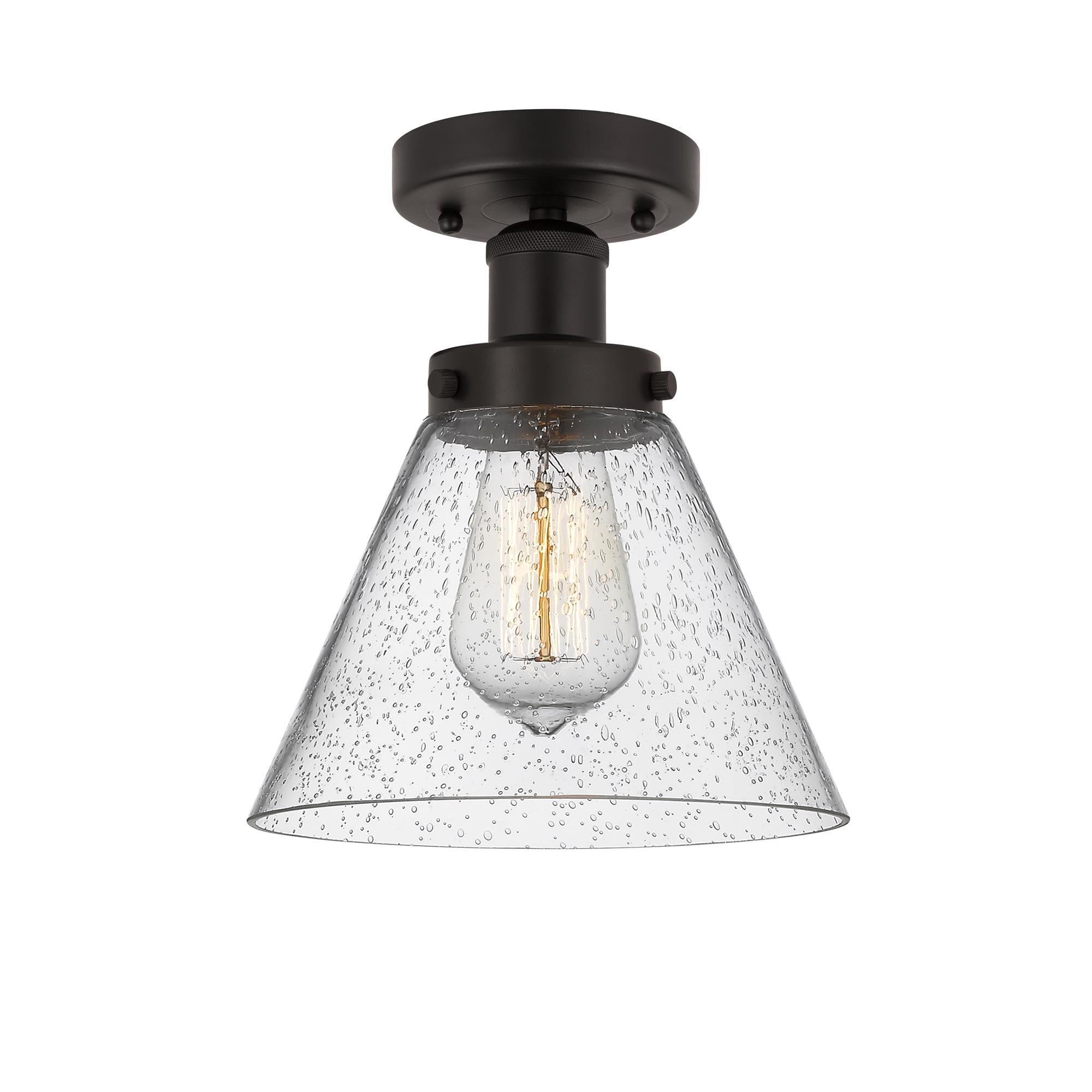 Shown in Oil Rubbed Bronze, Mercury finish and Mercury glass and Mercury Glass shade