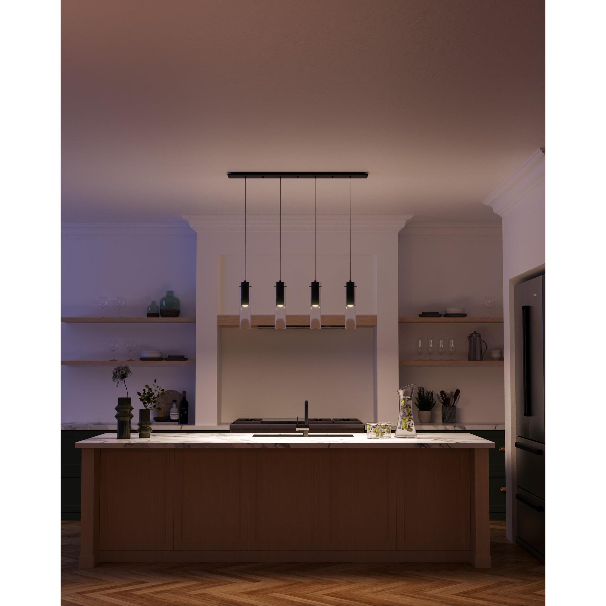 Lena 25 Inch Linear Suspension Light by Kuzco Lighting