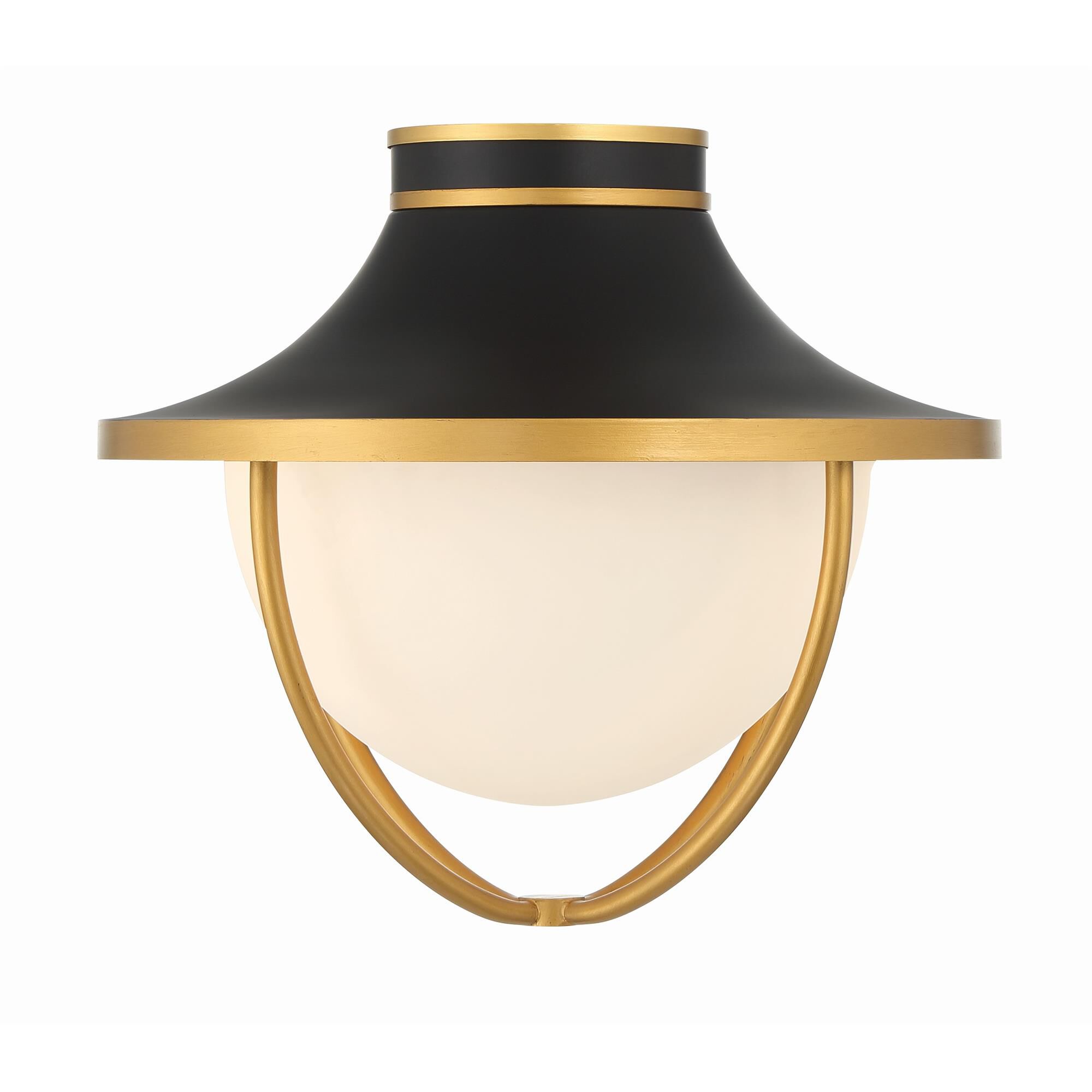 Shown in Matte Black and Textured Gold finish