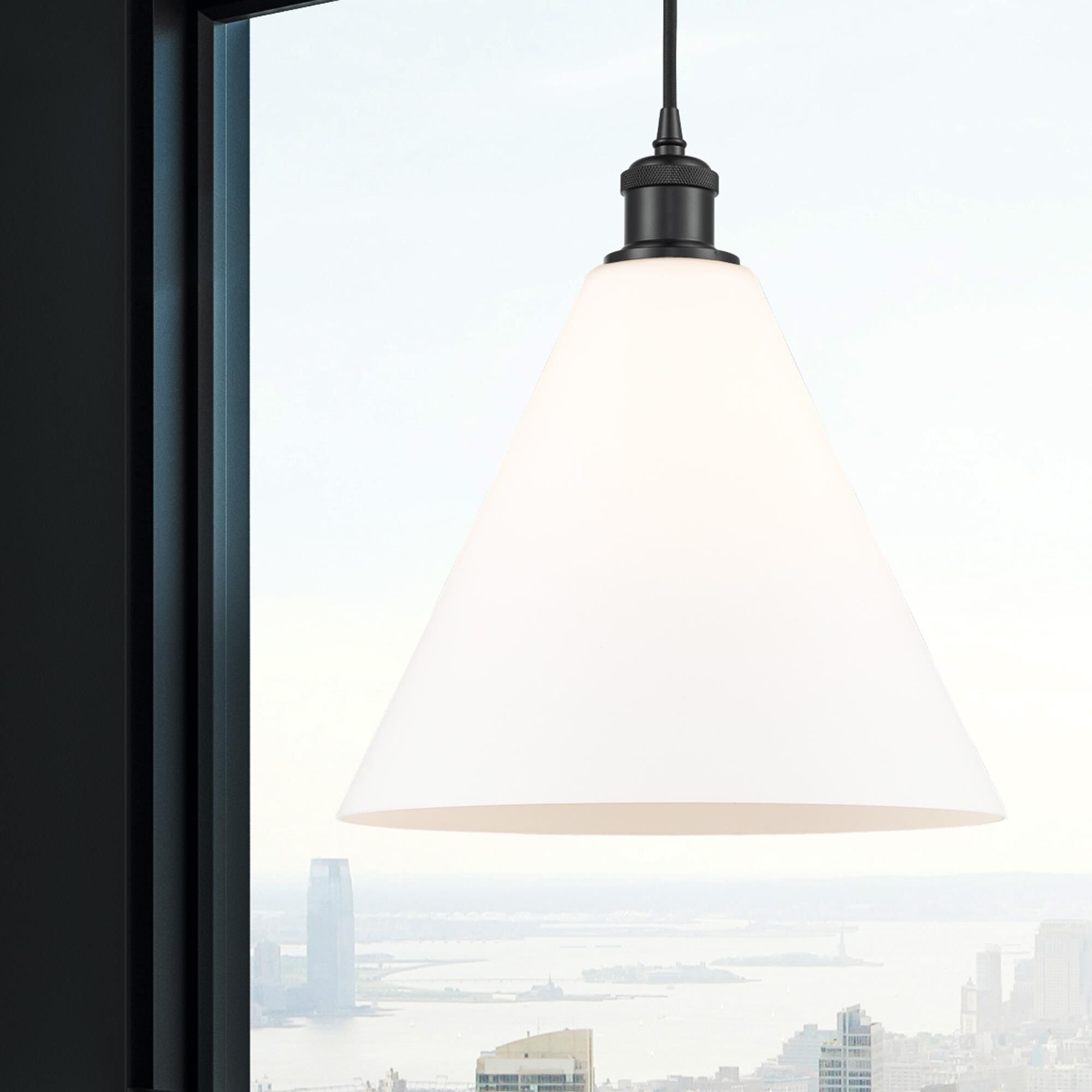 Innovations Lighting Bruno Marashlian Ballston Cone 12 Inch Mini Pendant