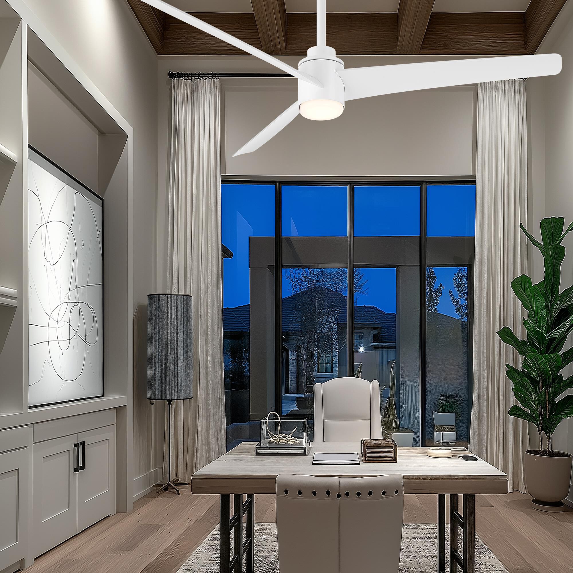 Shown in Matte White finish