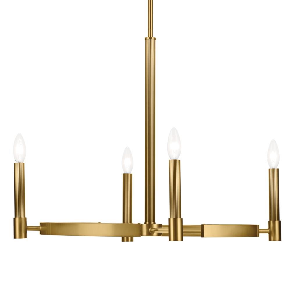 Shown in Brushed Natural Brass finish