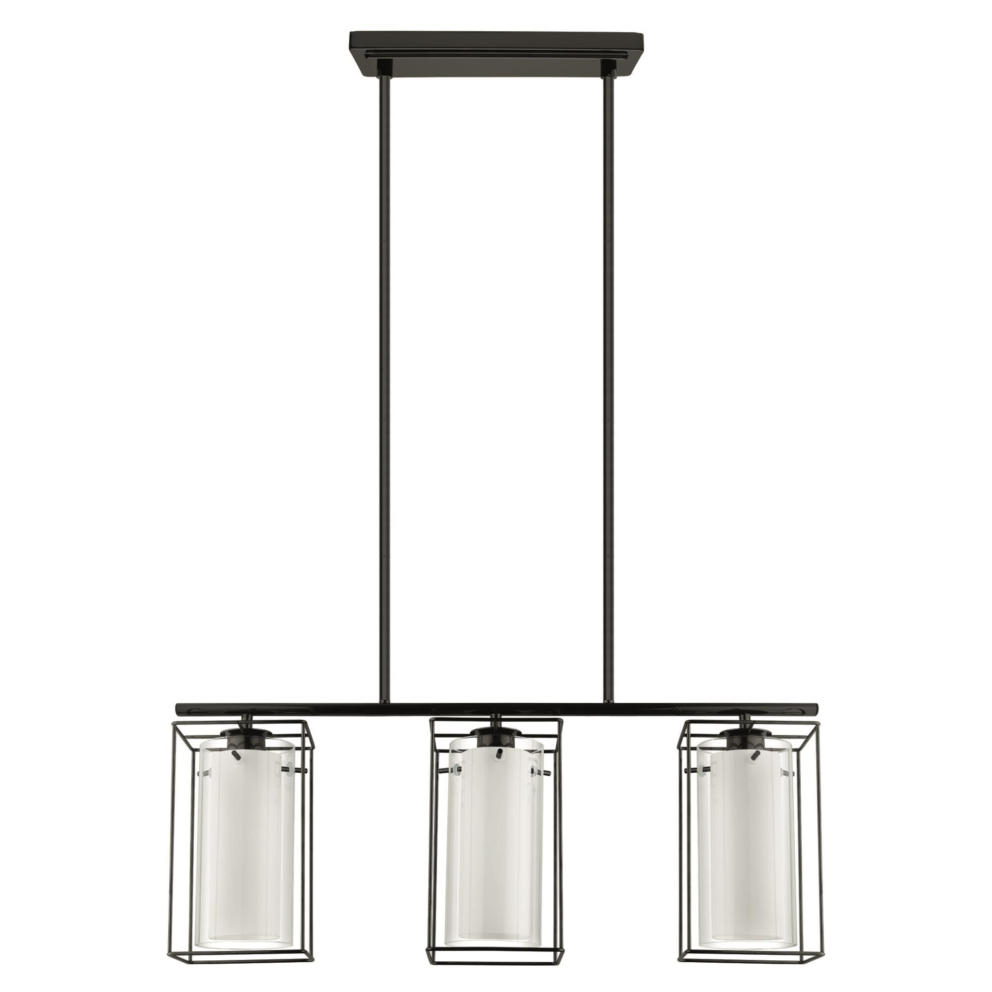Loncino 29 Inch 3 Light Linear Suspension Light by Eglo Lighting