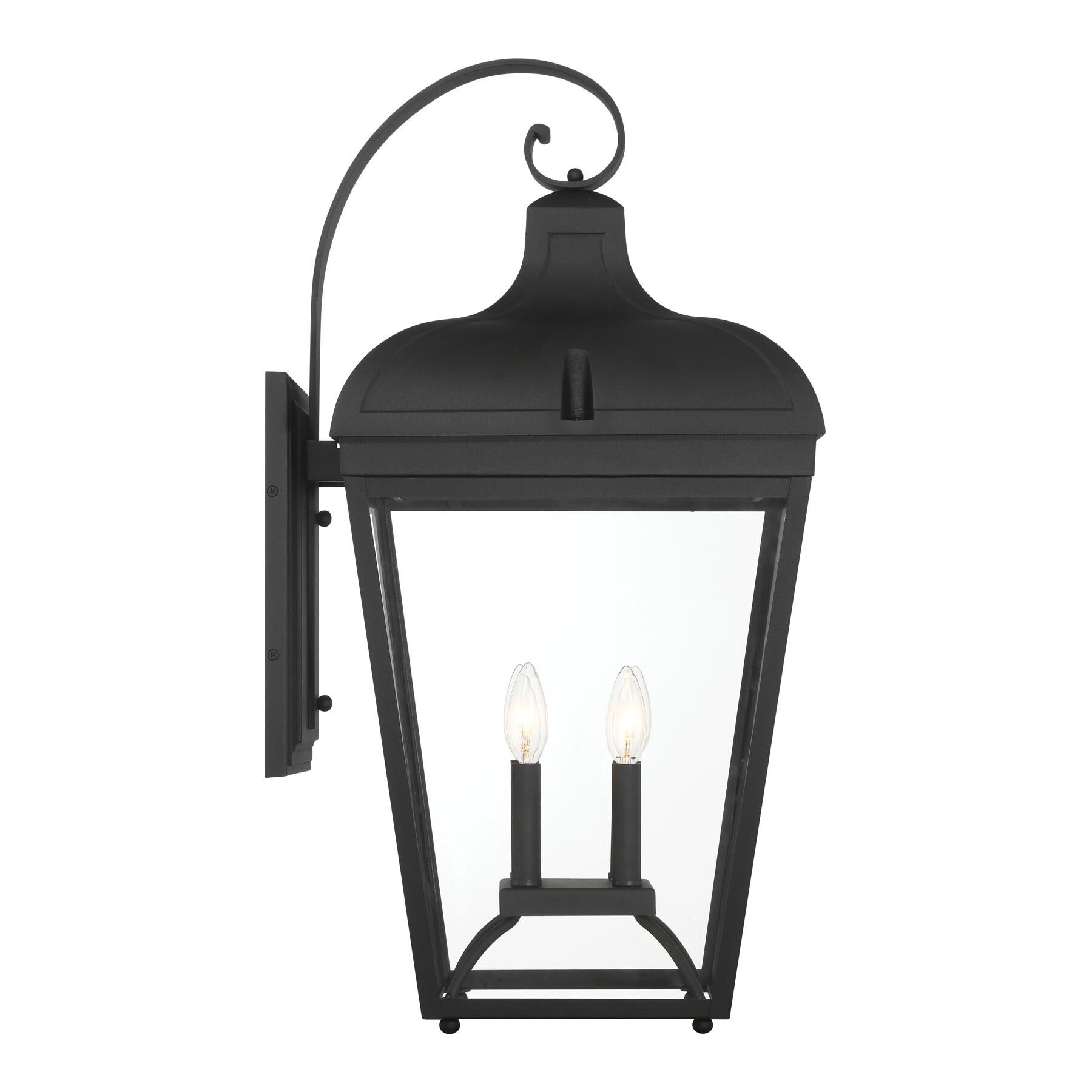 Shown in Sand Coal finish and Clear glass