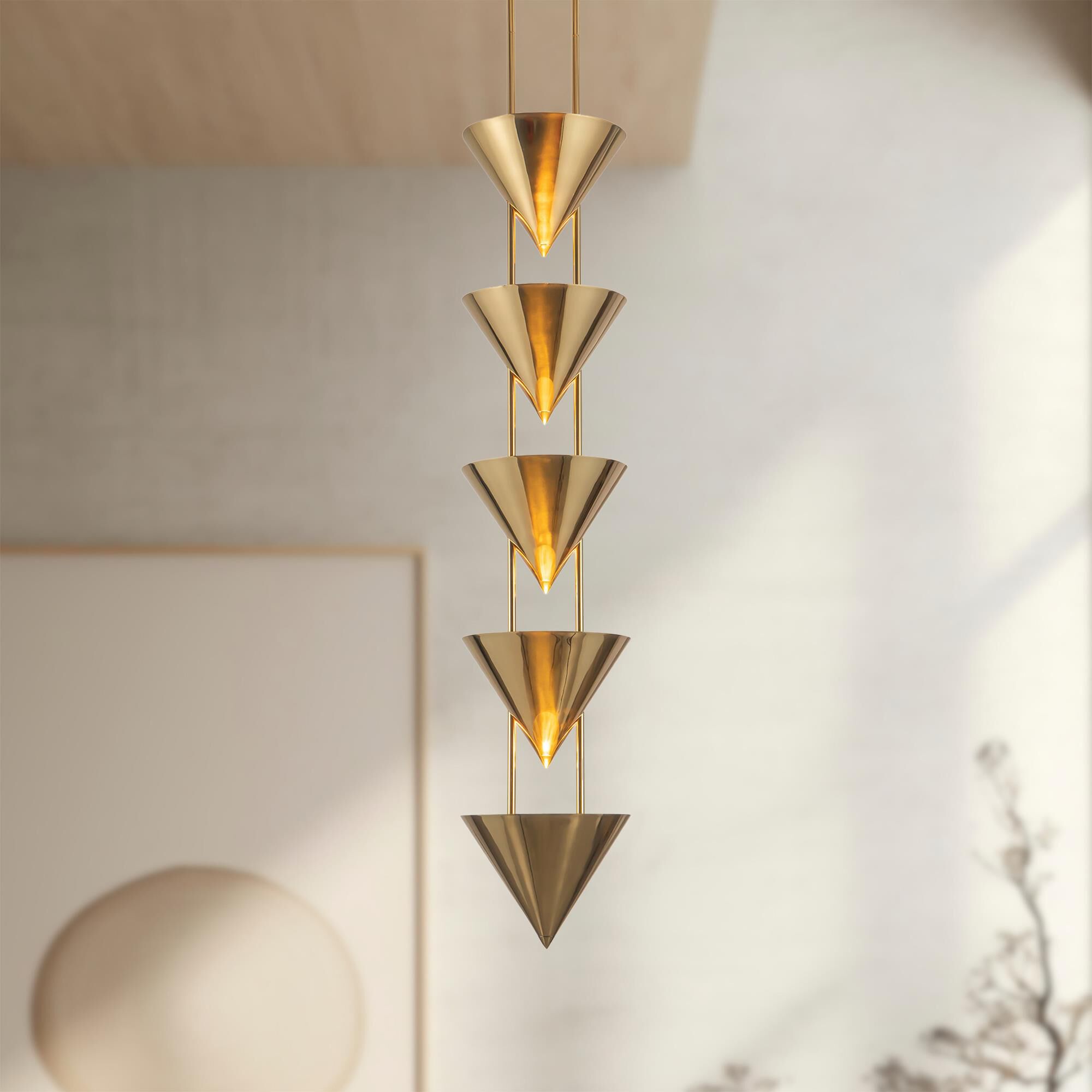 Shown in Patina Brass finish and Brass shade