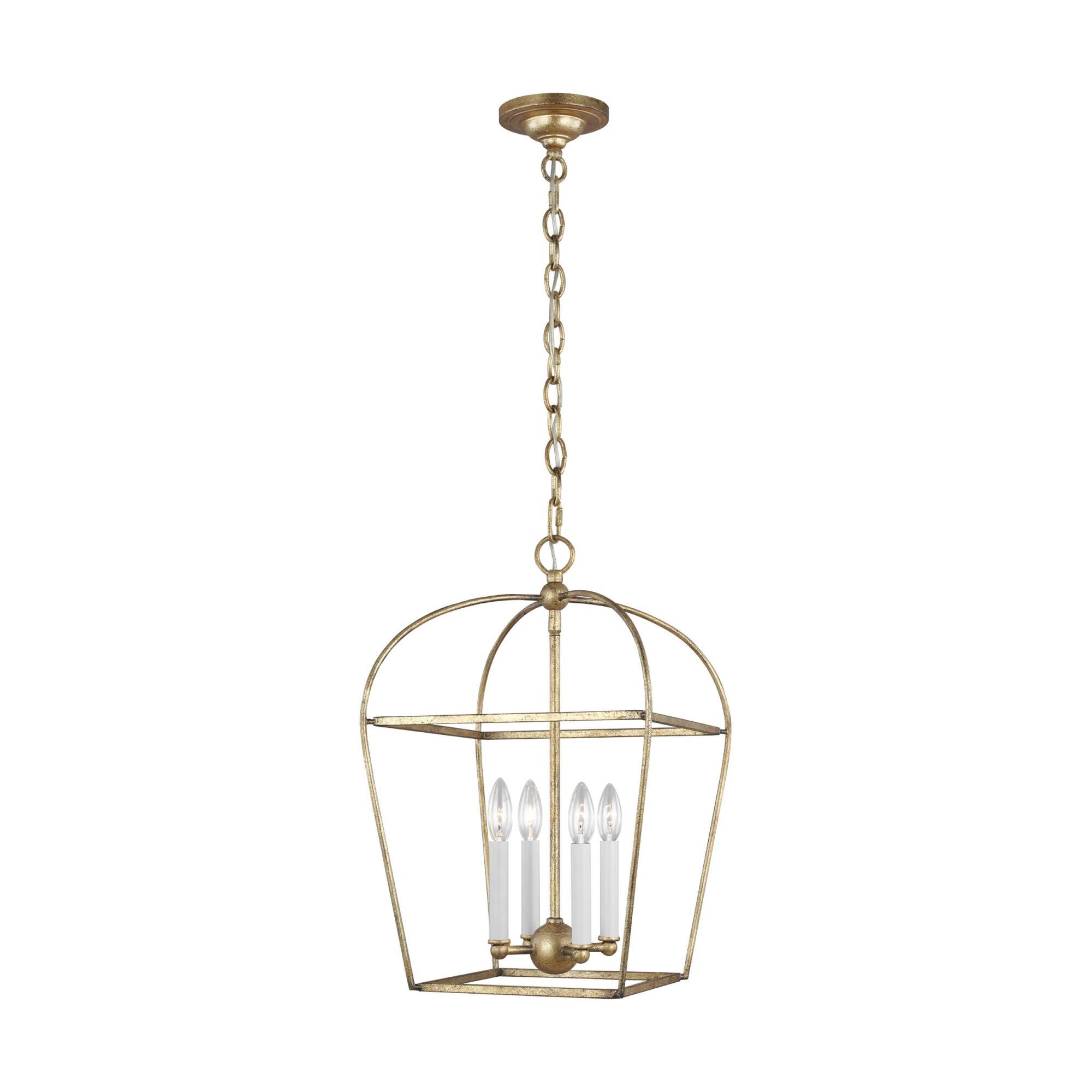Chapman & Myers Stonington 13 Inch Cage Pendant by Visual Comfort Studio Collection