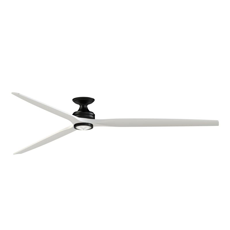 Spitfire 96 Inch Flush Mount Fan with Light Kit by Fanimation