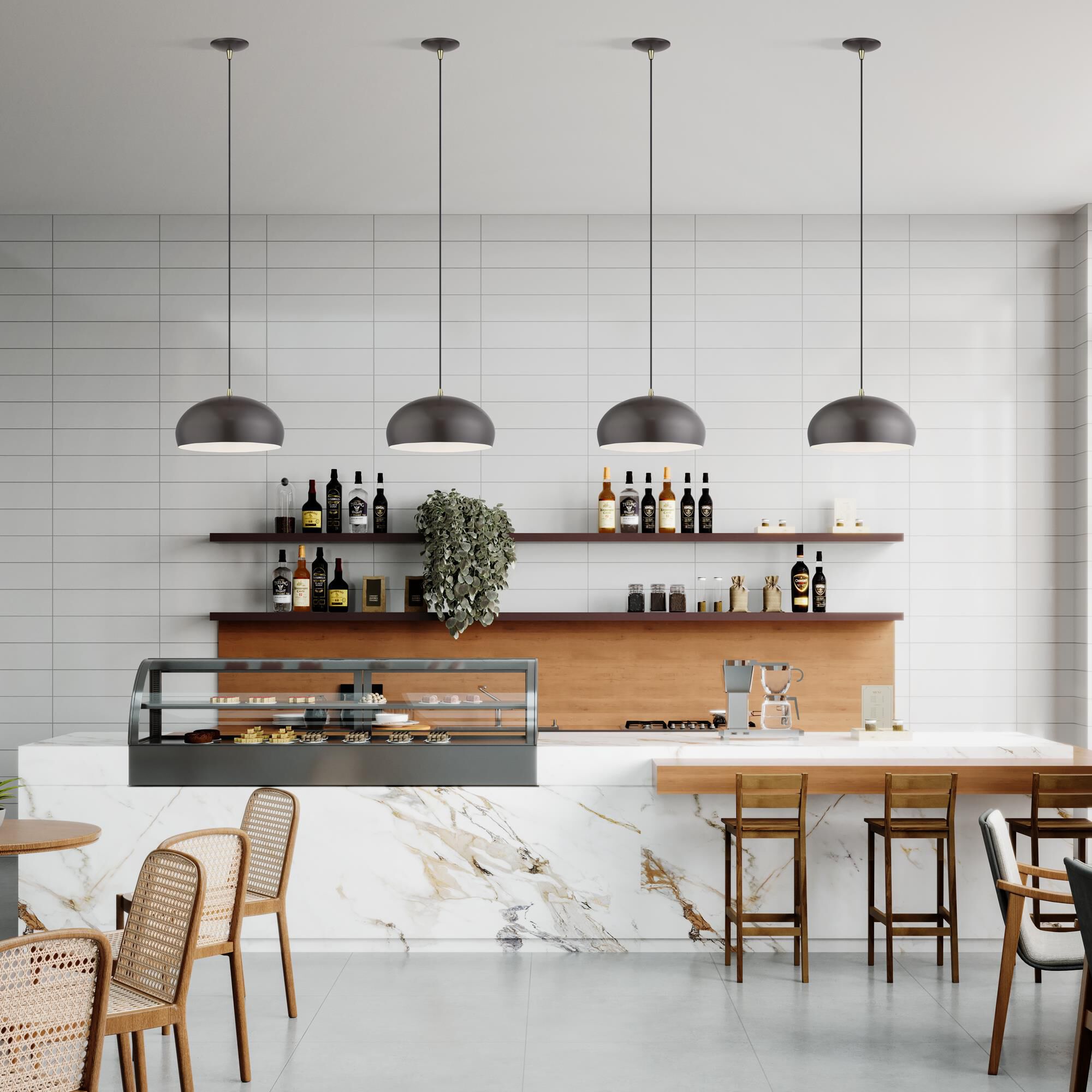 Domma 14 Inch Large Pendant by Livex Lighting