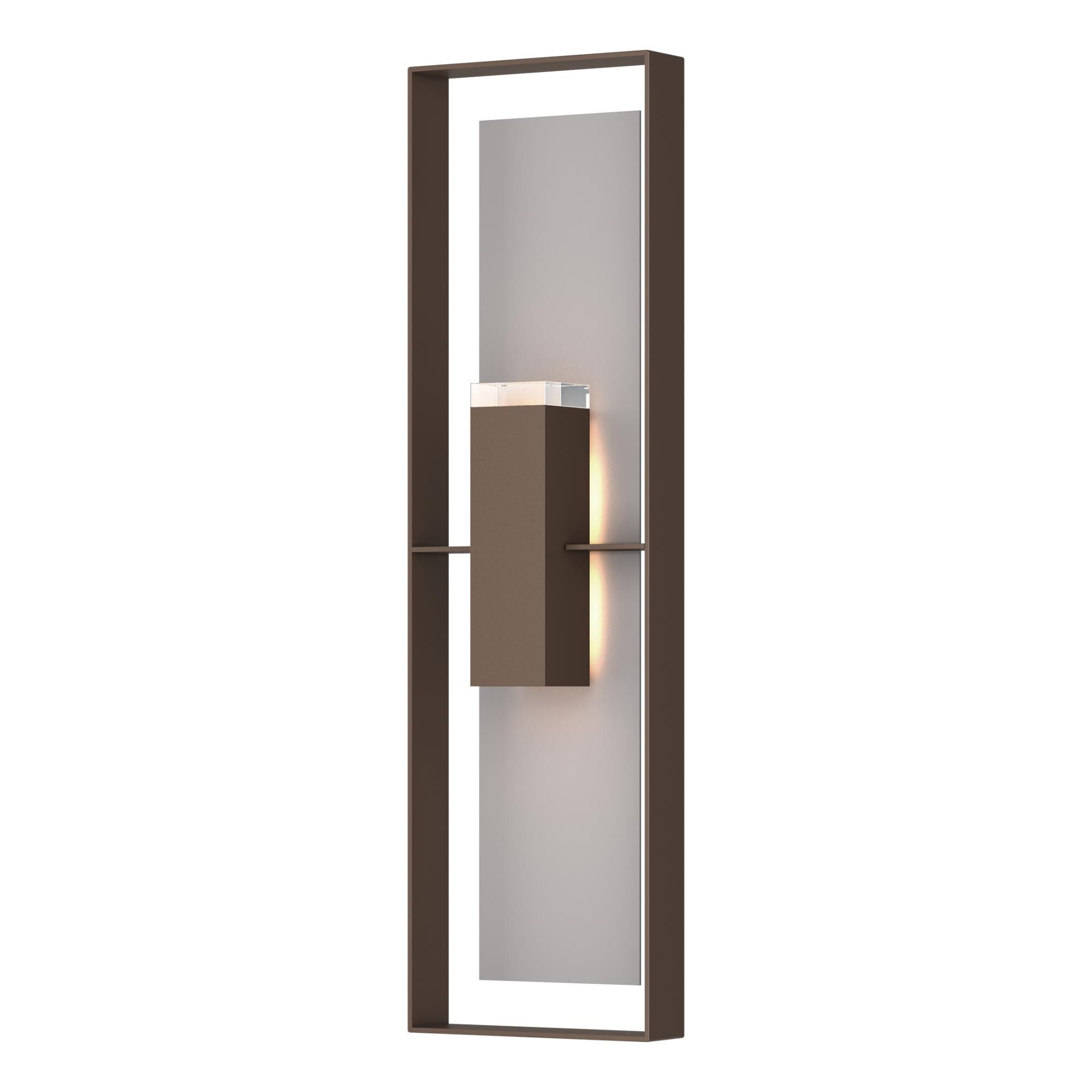 Shadow Box 45 Inch Tall 2 Light Outdoor Wall Light by Hubbardton Forge