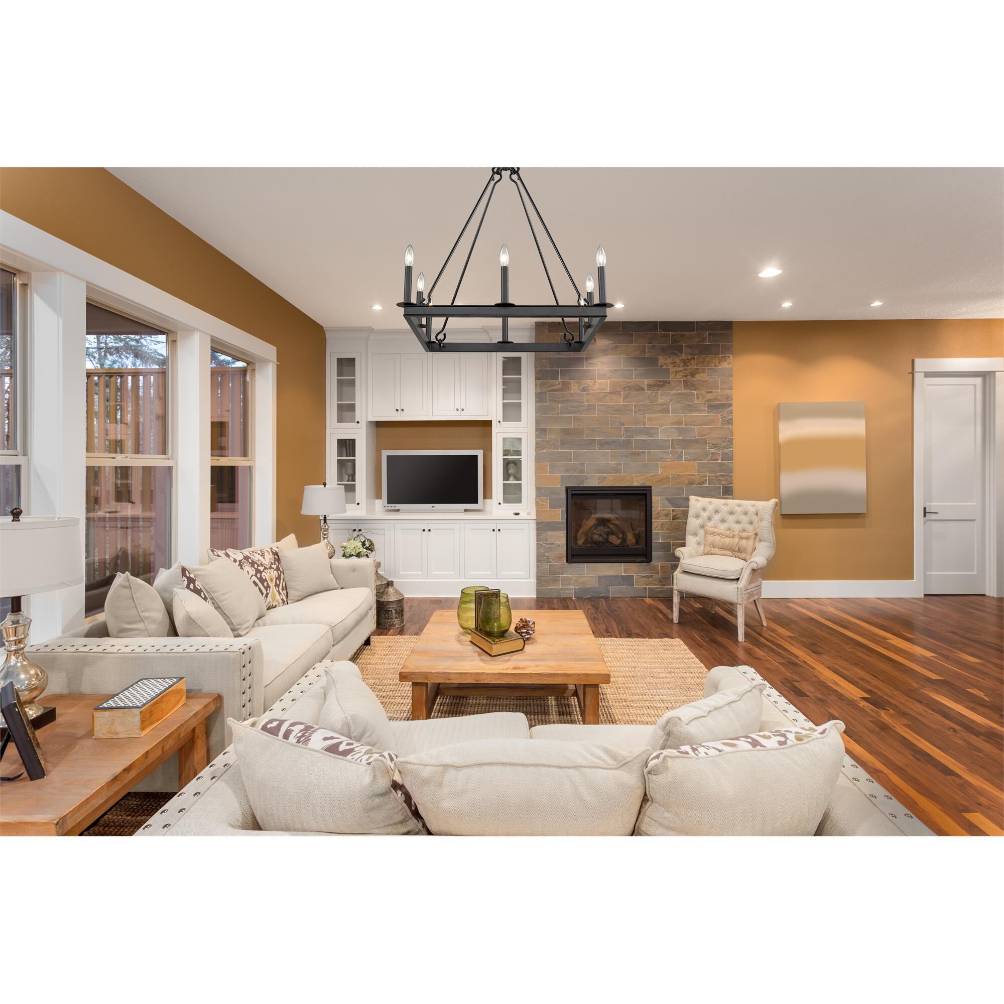 Barclay 26 Inch 8 Light Chandelier by Z-Lite