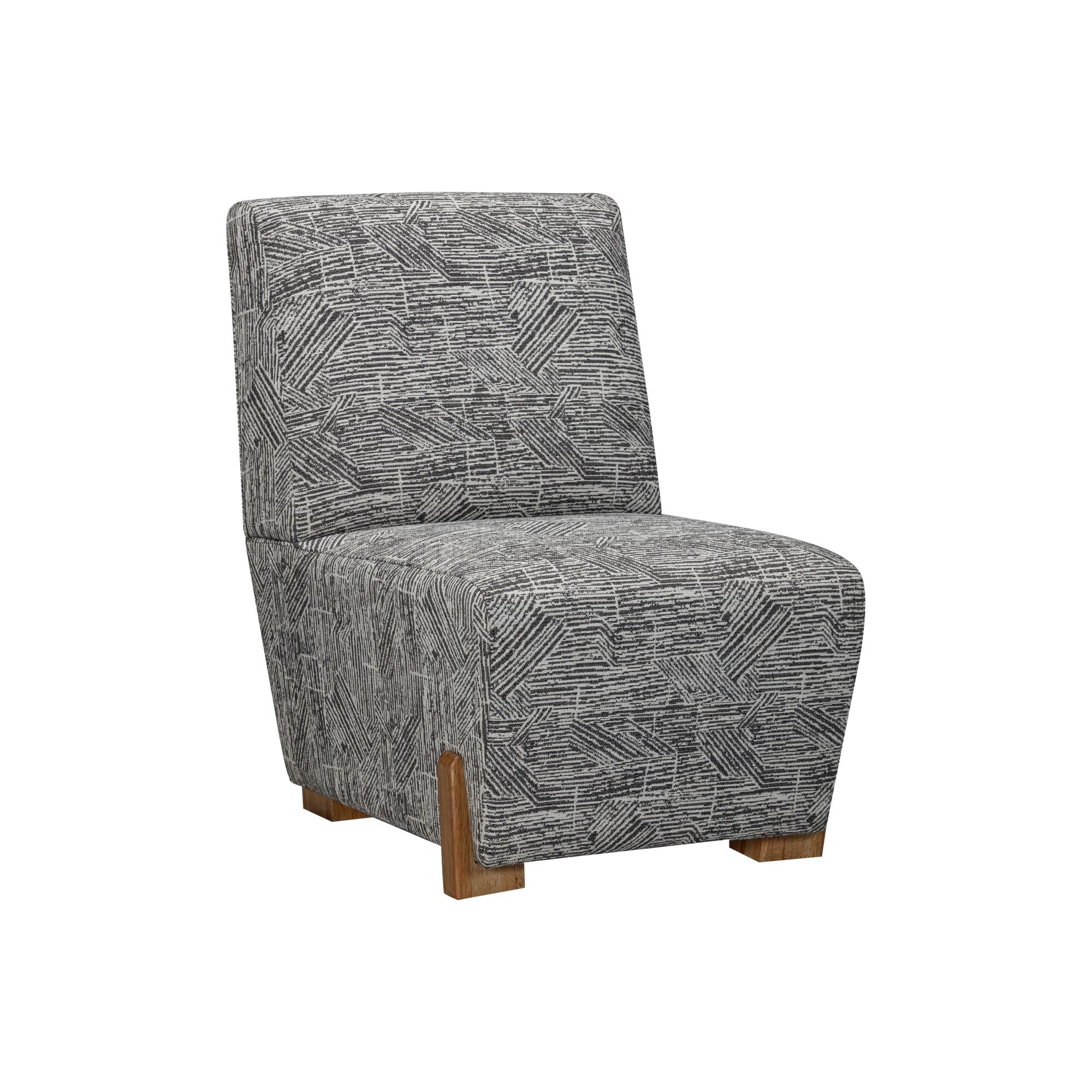 Shown in Exquisite Zebra, Brown finish