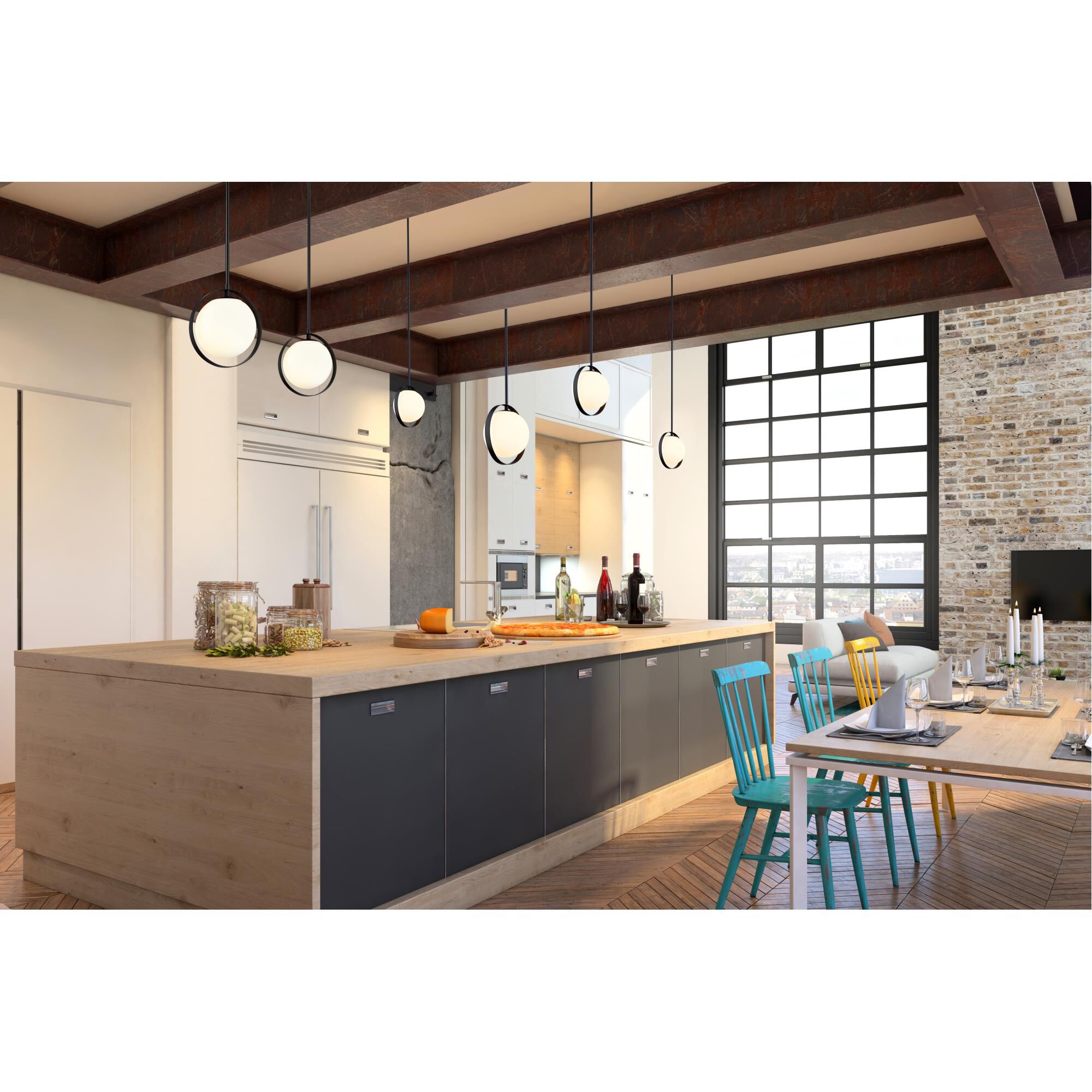 Z-Lite Midnetic 10 Inch Mini Pendant