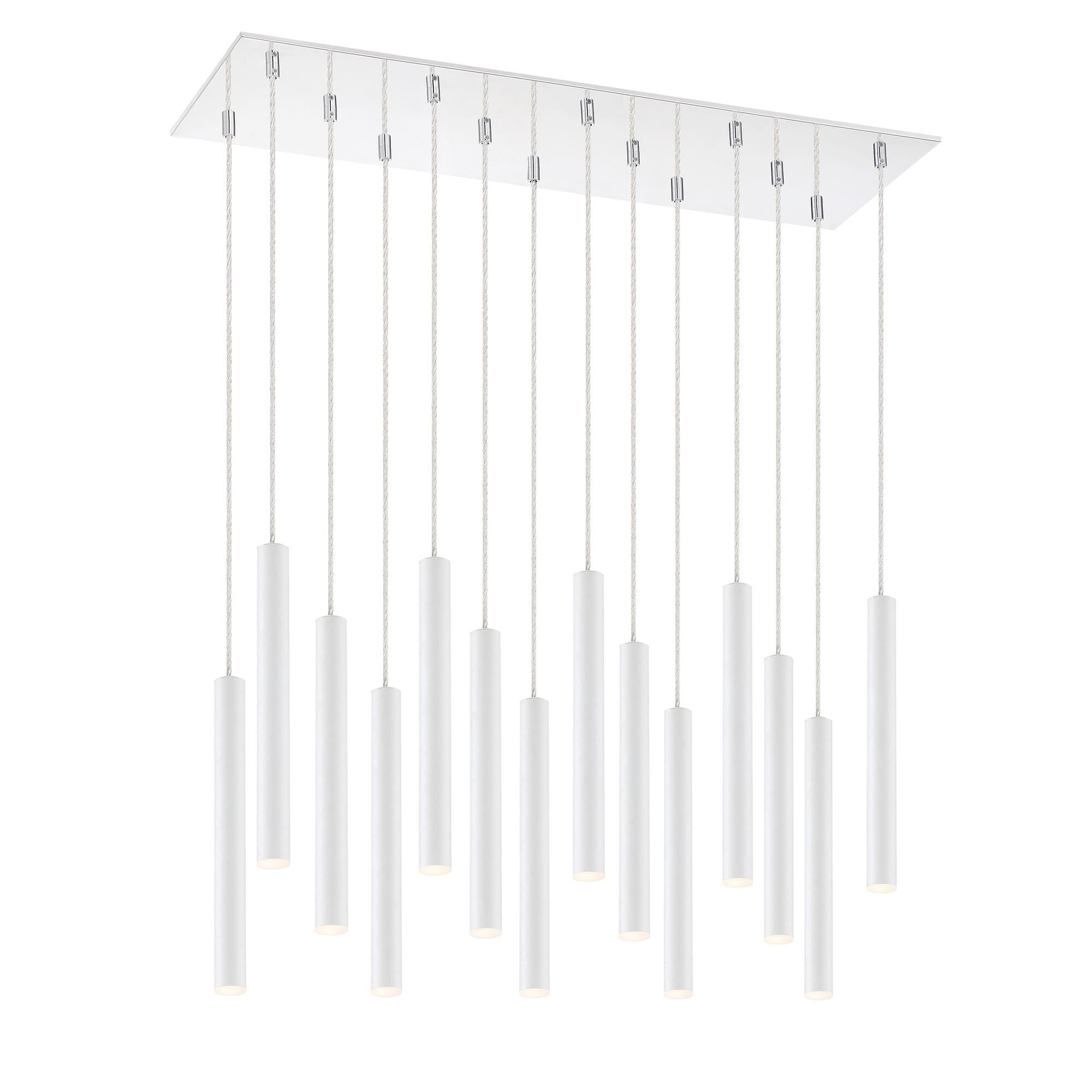 Shown in Chrome finish and Steel glass and Steel shade