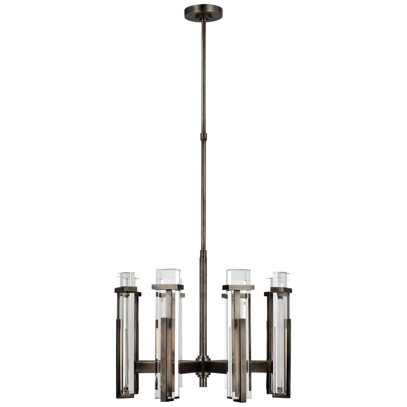 Visual Comfort Signature Collection Ian K. Fowler Malik 24 Inch LED Chandelier