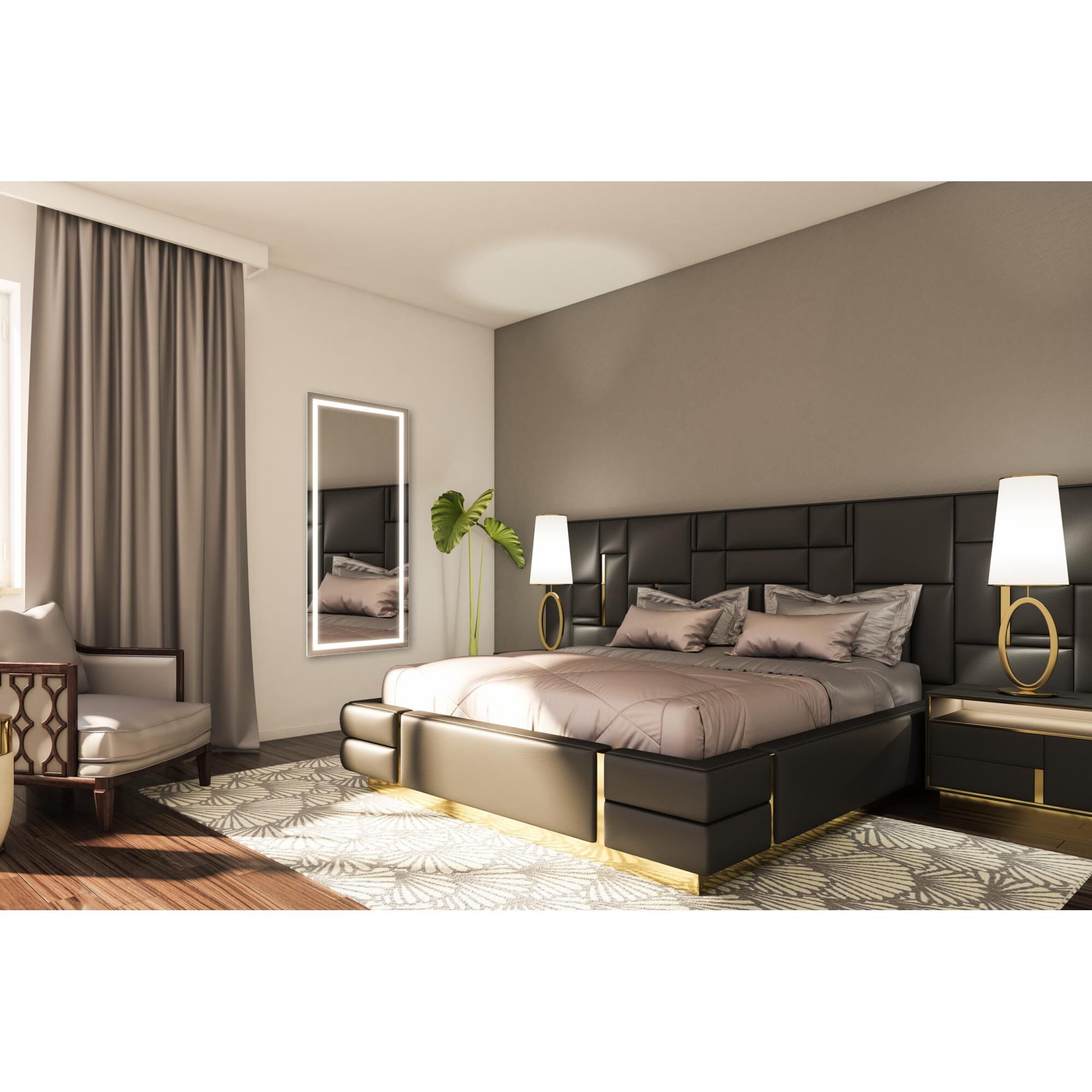 Shown in Mirror finish