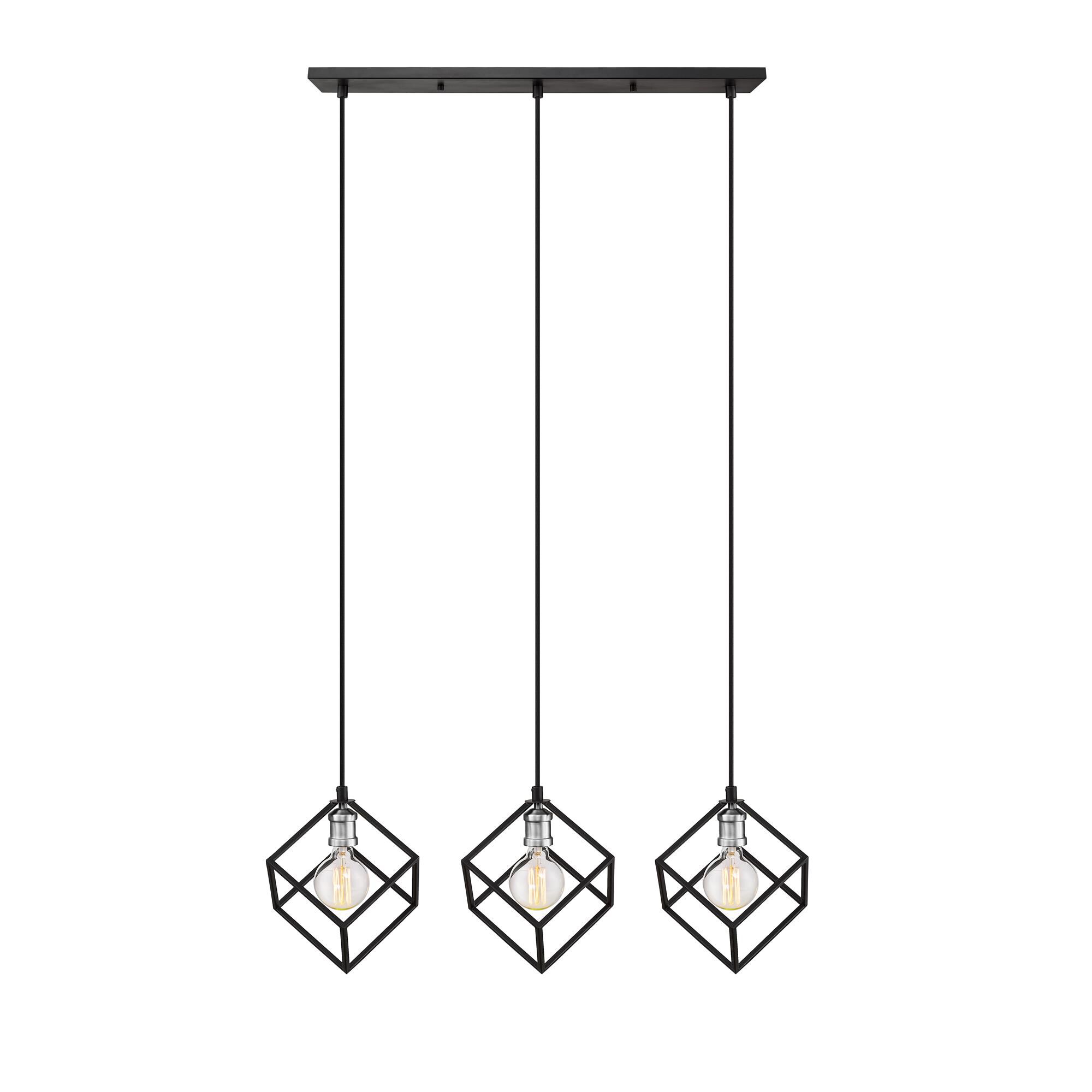 Vertical 34 Inch 3 Light Linear Suspension Light by Z-Lite