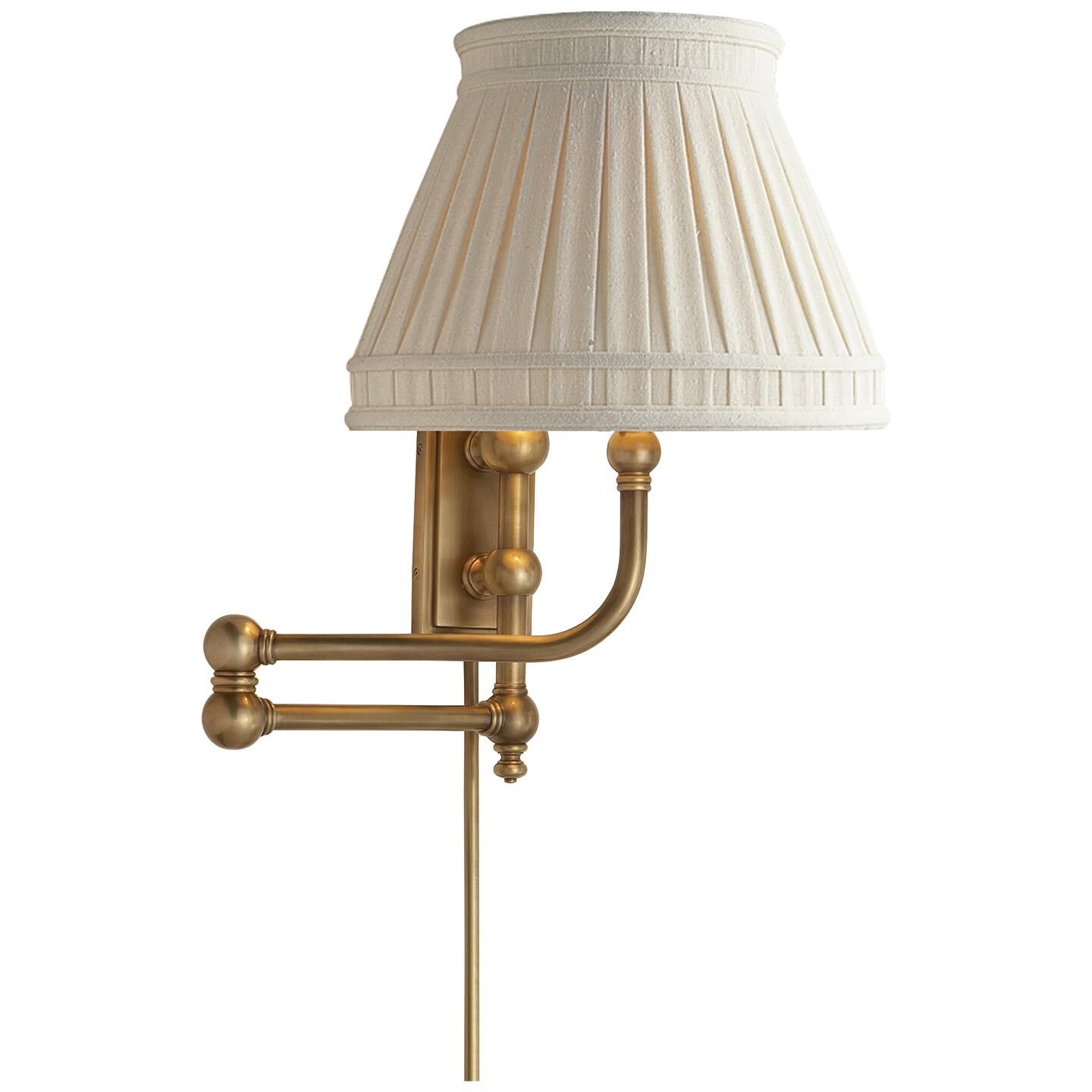 Chapman & Myers Pimlico Wall Swing Lamp by Visual Comfort Signature Collection
