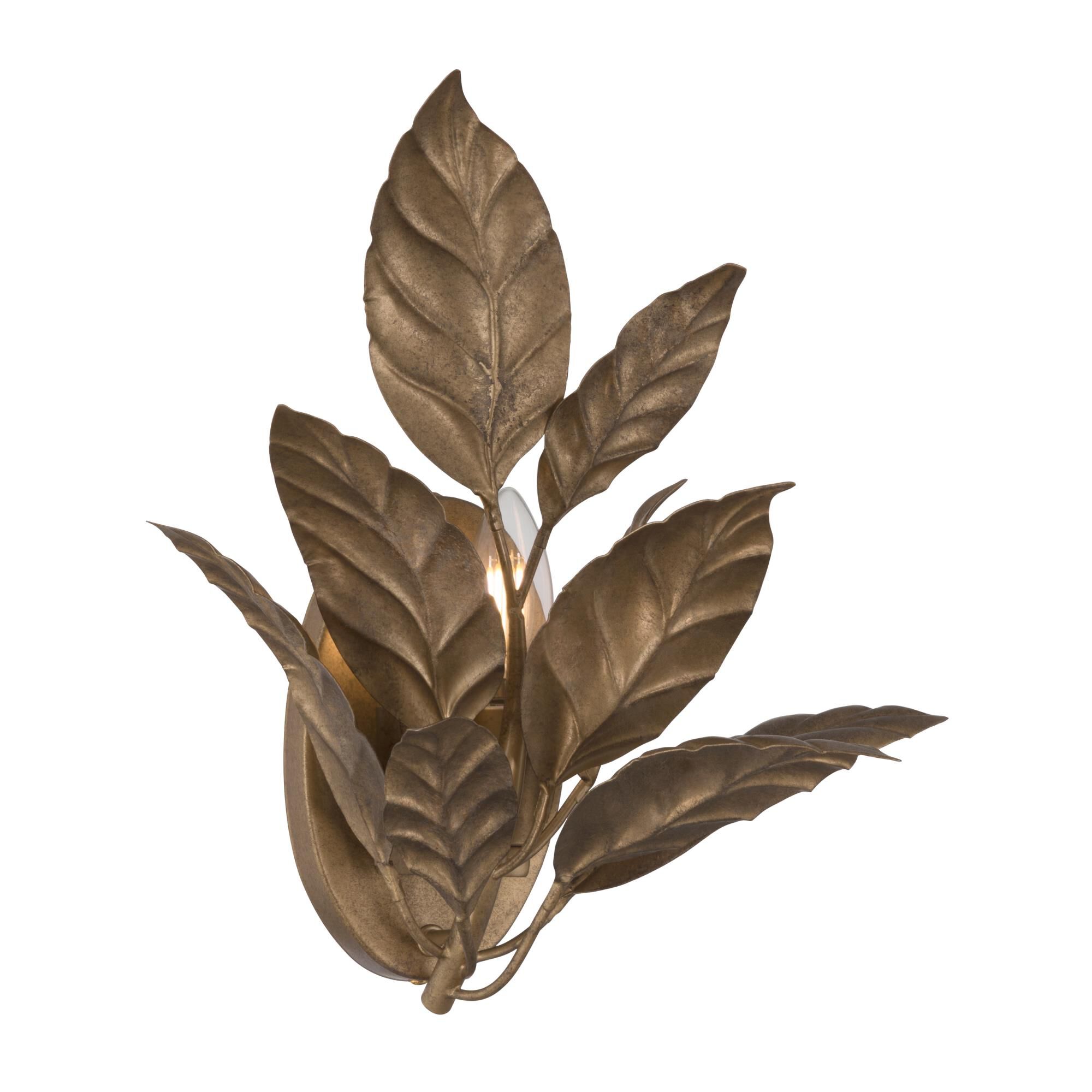 Shown in Weathered Gold finish