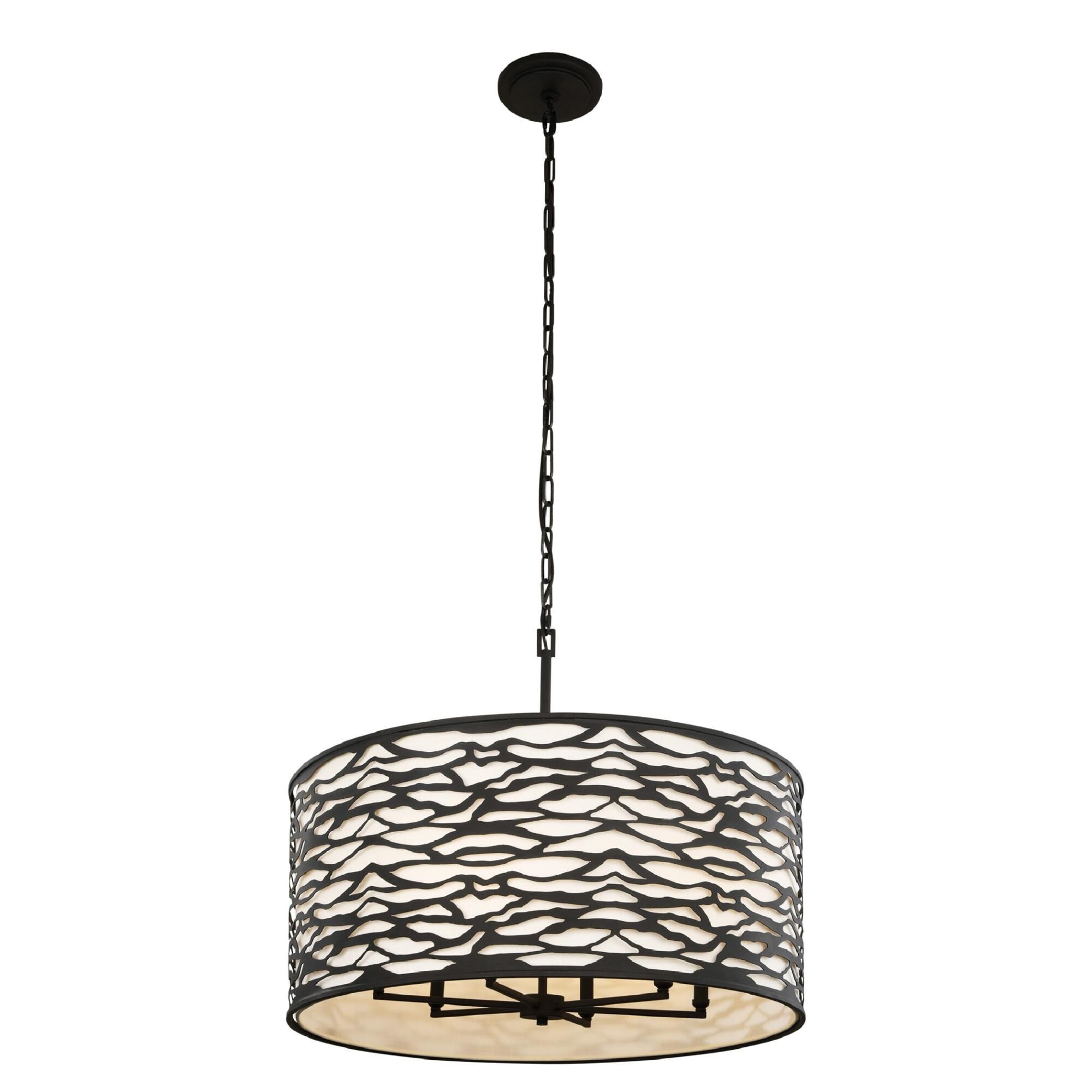 Shown in Carbon Black finish and Bone Linen shade