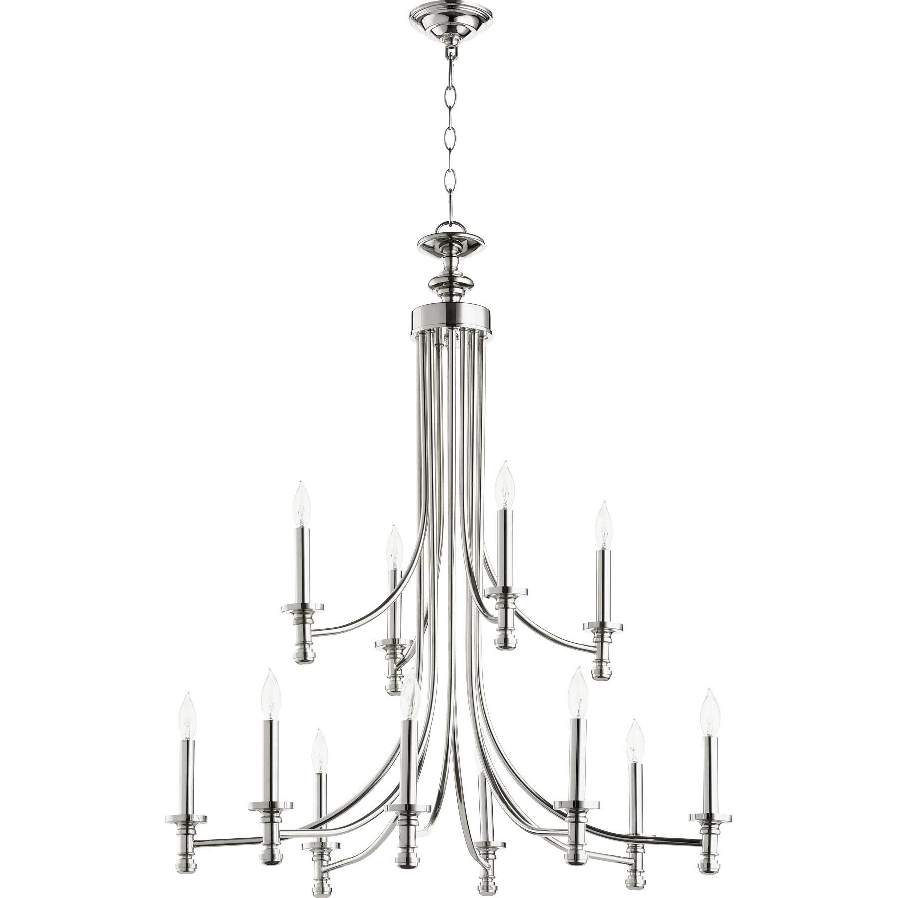 Rossington 31 Inch 12 Light Chandelier by Quorum International