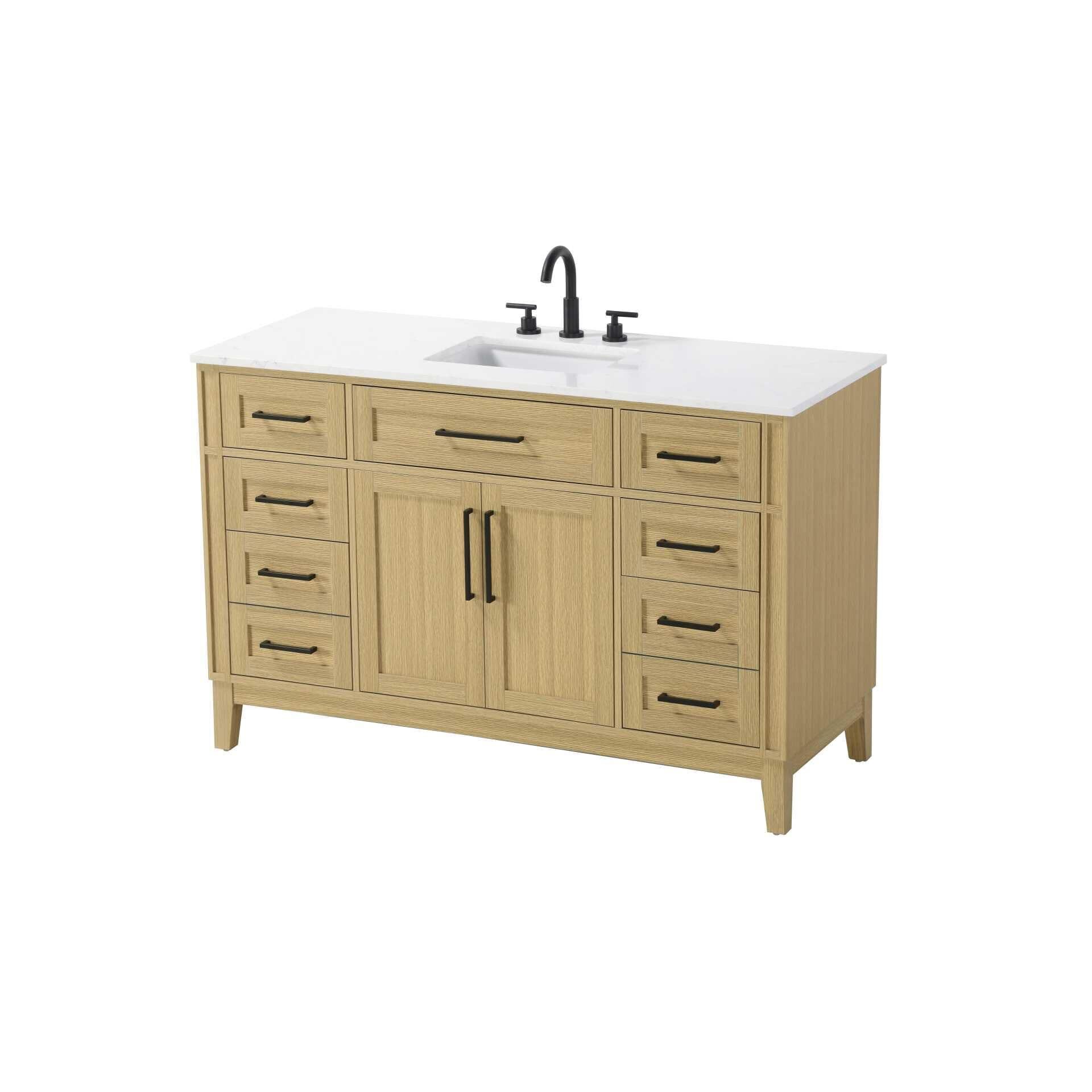 Virginia 54 Inch Bath Vanity by Elegant Decor